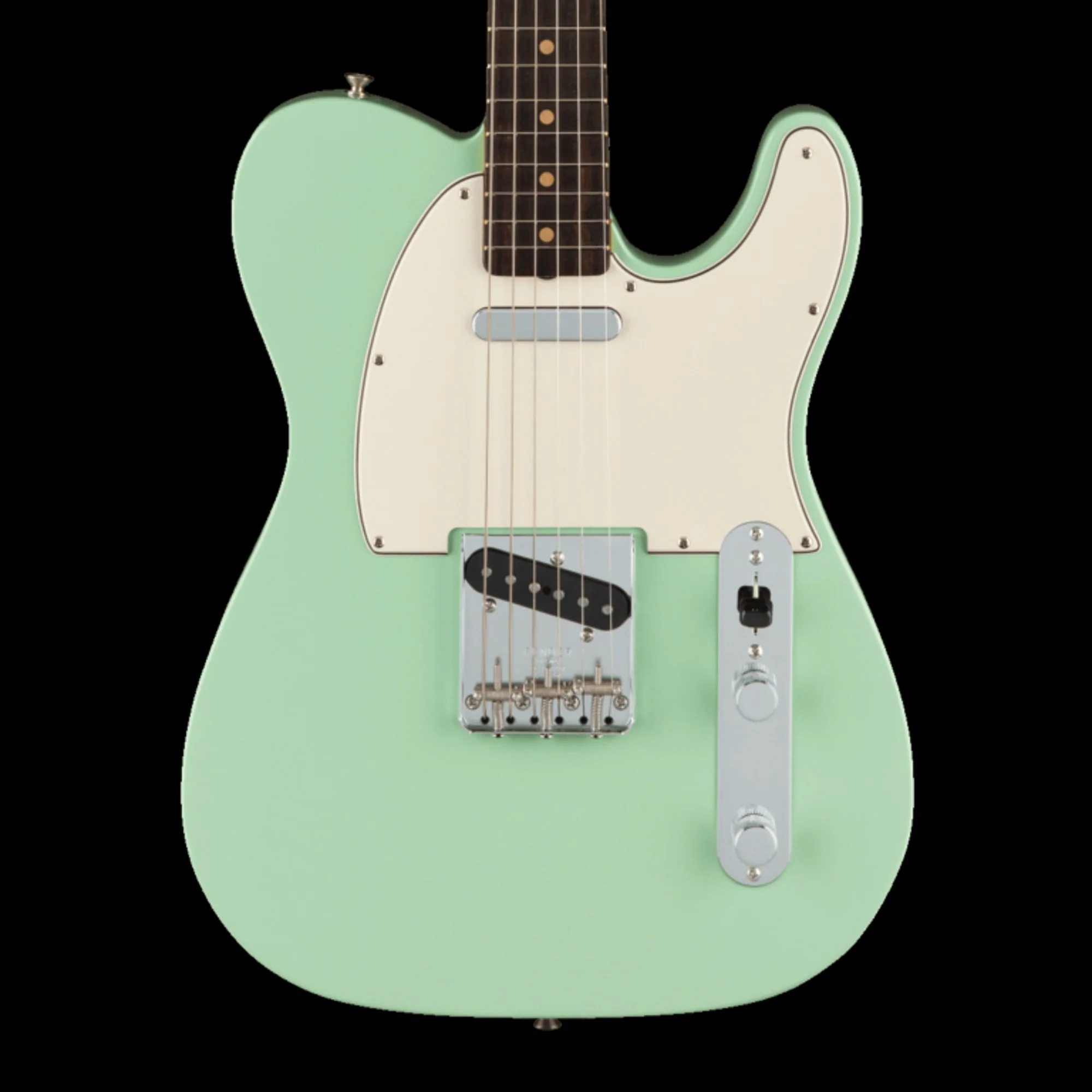 Fender American Vintage II 1963 Tele Rosewood Board Surf Green Guitar With Case