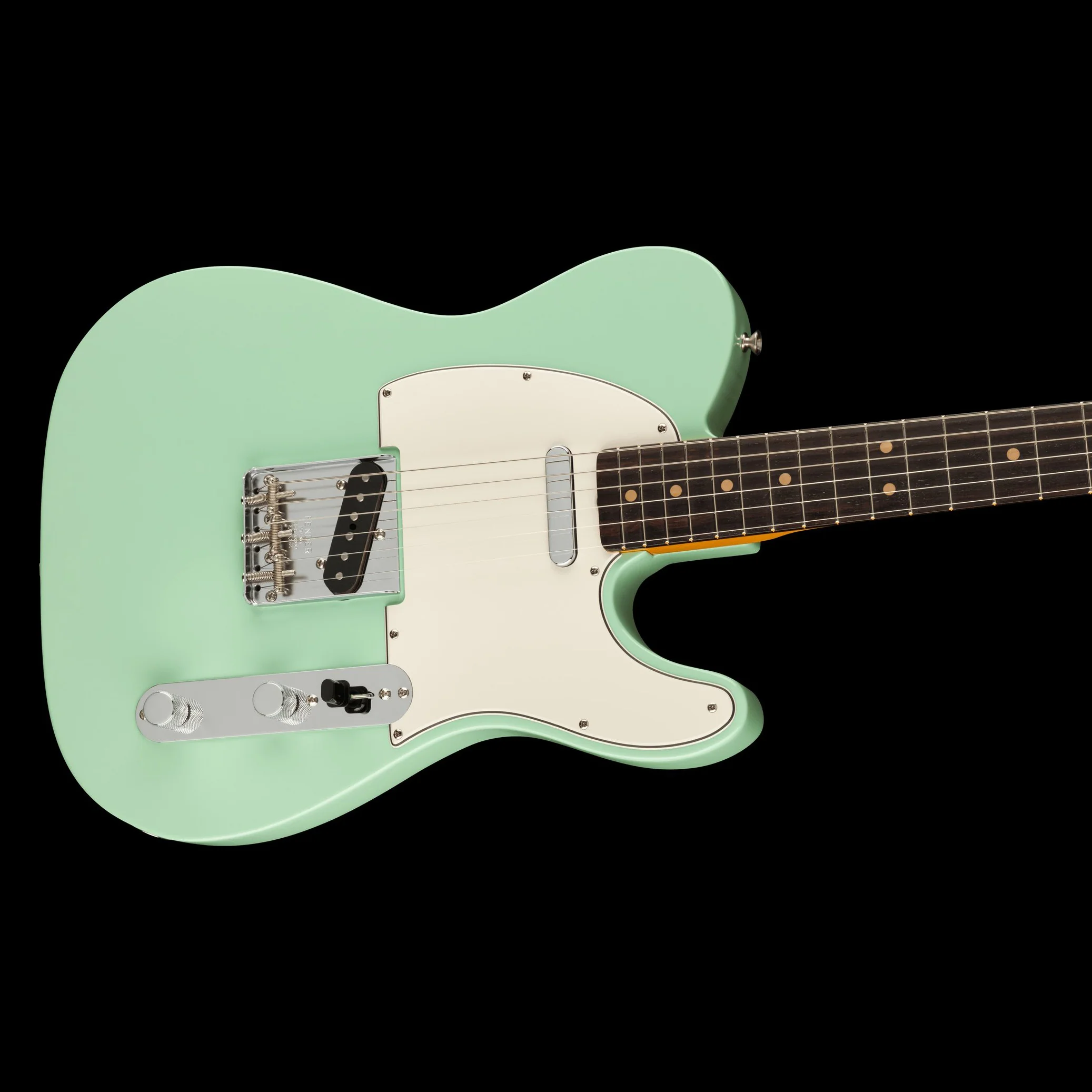 Fender American Vintage II 1963 Tele Rosewood Board Surf Green Guitar With Case - Image 4