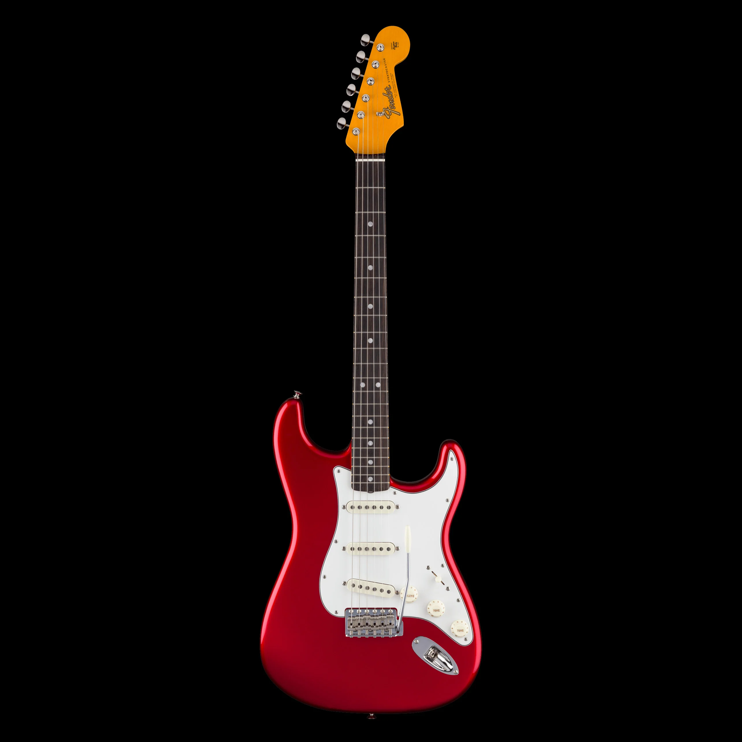 Fender American Vintage II 1965 Stratocaster Candy Apple Red With Case - Image 2