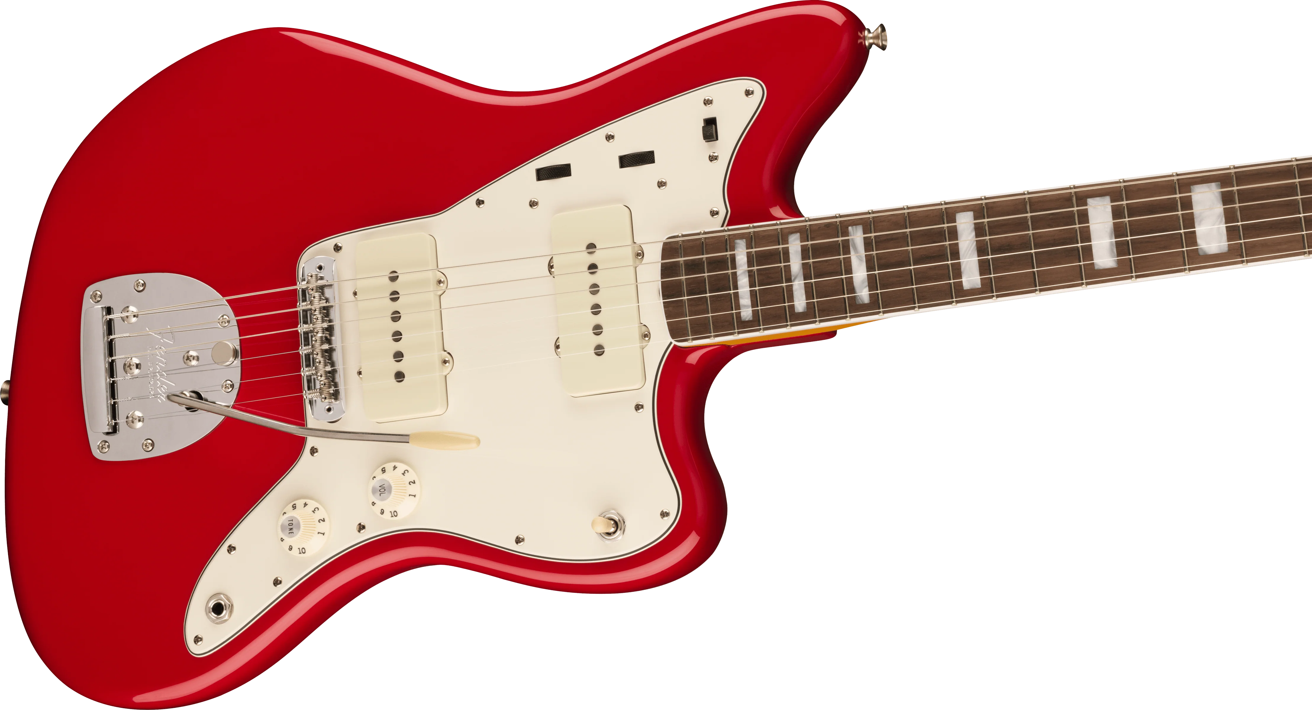 Fender American Vintage II 1966 Jazzmaster Rosewood Fingerboard Dakota Red Electric Guitar With Case - Image 4