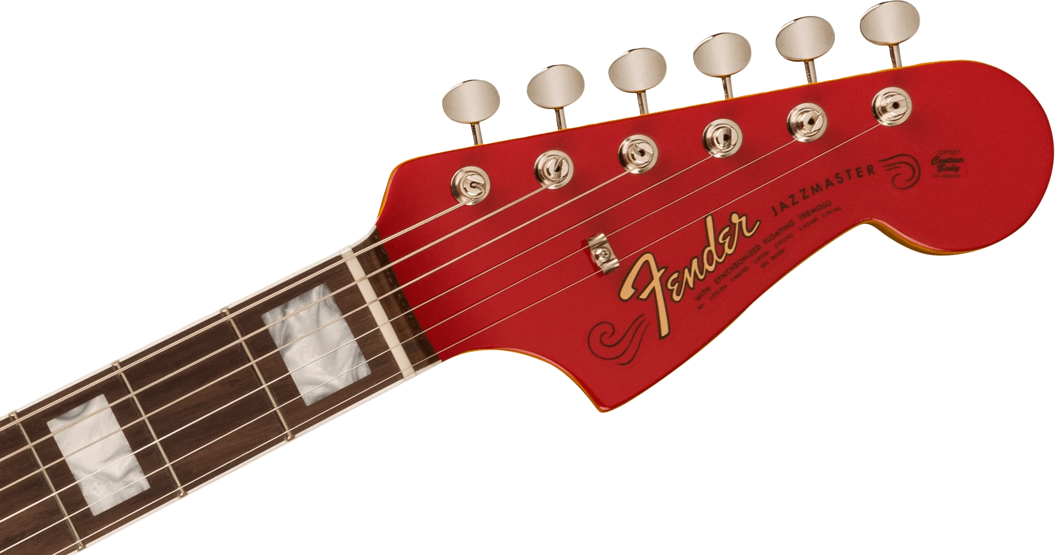 Fender American Vintage II 1966 Jazzmaster Rosewood Fingerboard Dakota Red Electric Guitar With Case - Image 6
