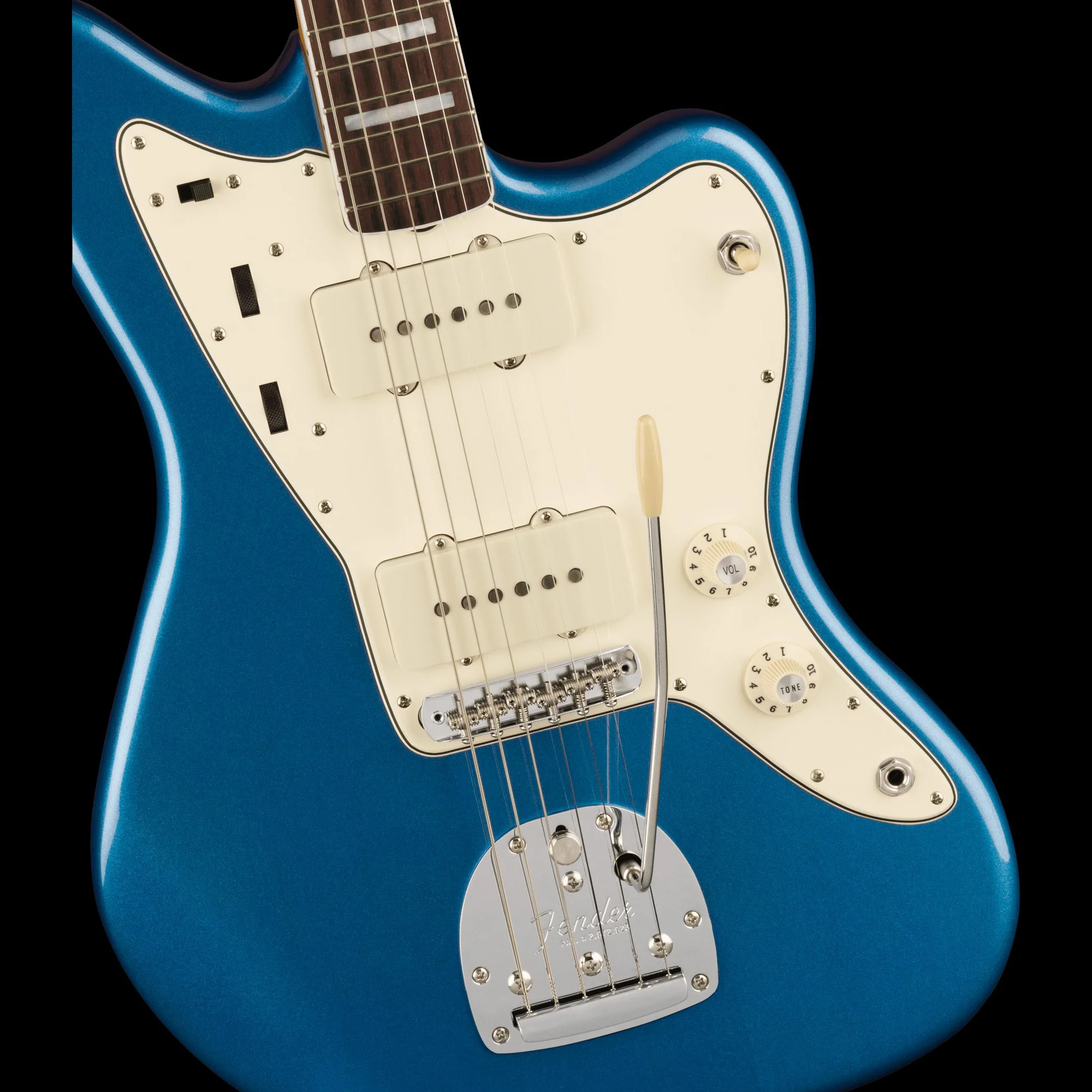 Fender American Vintage II 1966 Jazzmaster Lake Placid Blue With Case - Serial # V2320772 - Demo - Image 3