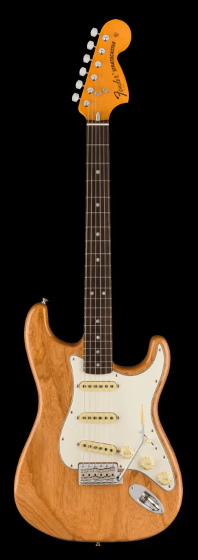 Fender American Vintage II '73 Stratocaster Aged Natural Guitar W/ Case - Image 2