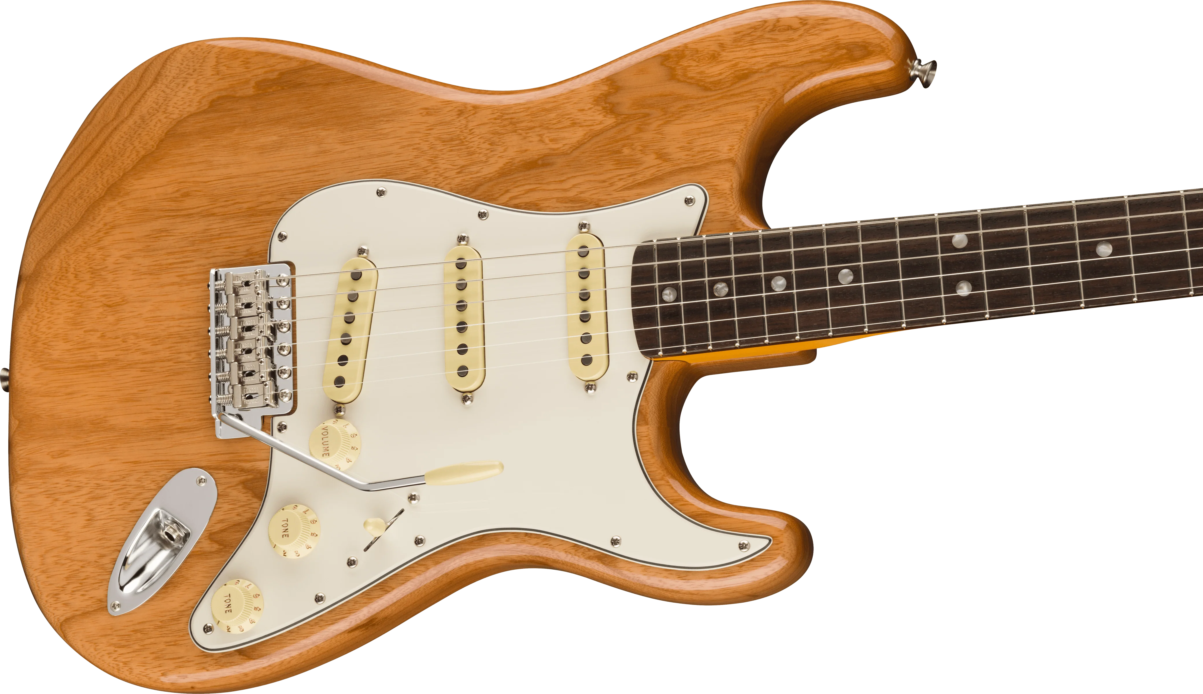 Fender American Vintage II '73 Stratocaster Aged Natural Guitar W/ Case - Image 4