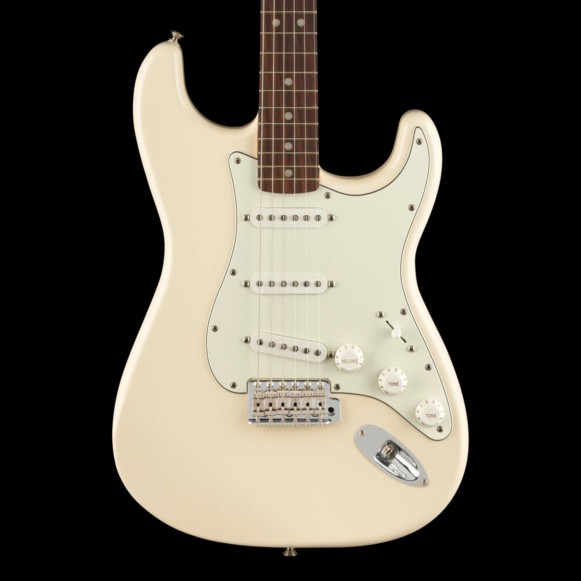 Fender Artist Series Albert Hammond Jr. Signature Strat Olympic White With Bag