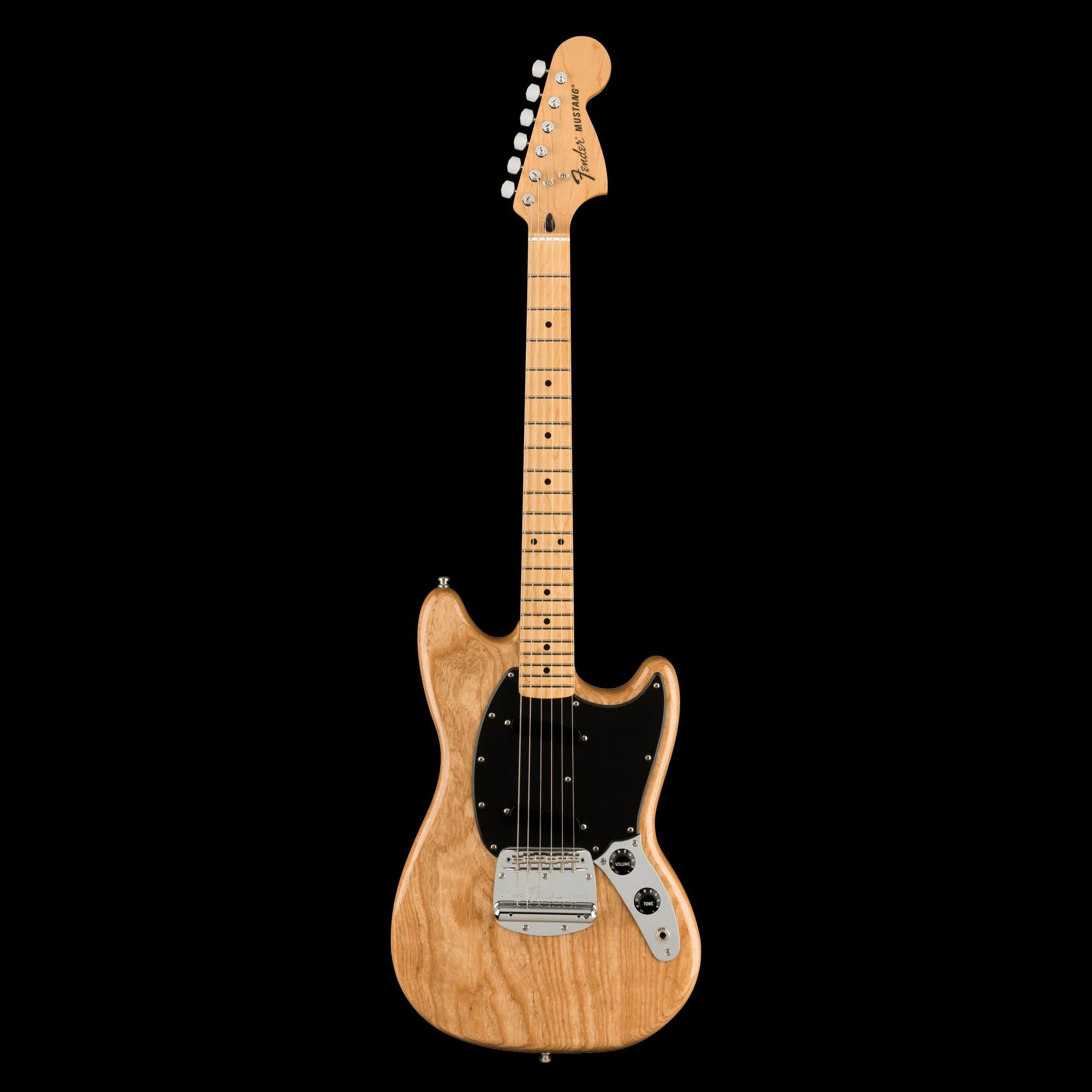 Fender Artist Series Ben Gibbard Mustang Maple Neck Natural With Bag - Image 2