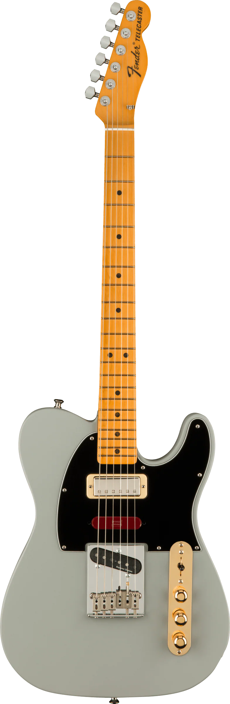 Fender Artist Series Brent Mason Telecaster Maple Fingerboard Primer Gray - Image 2