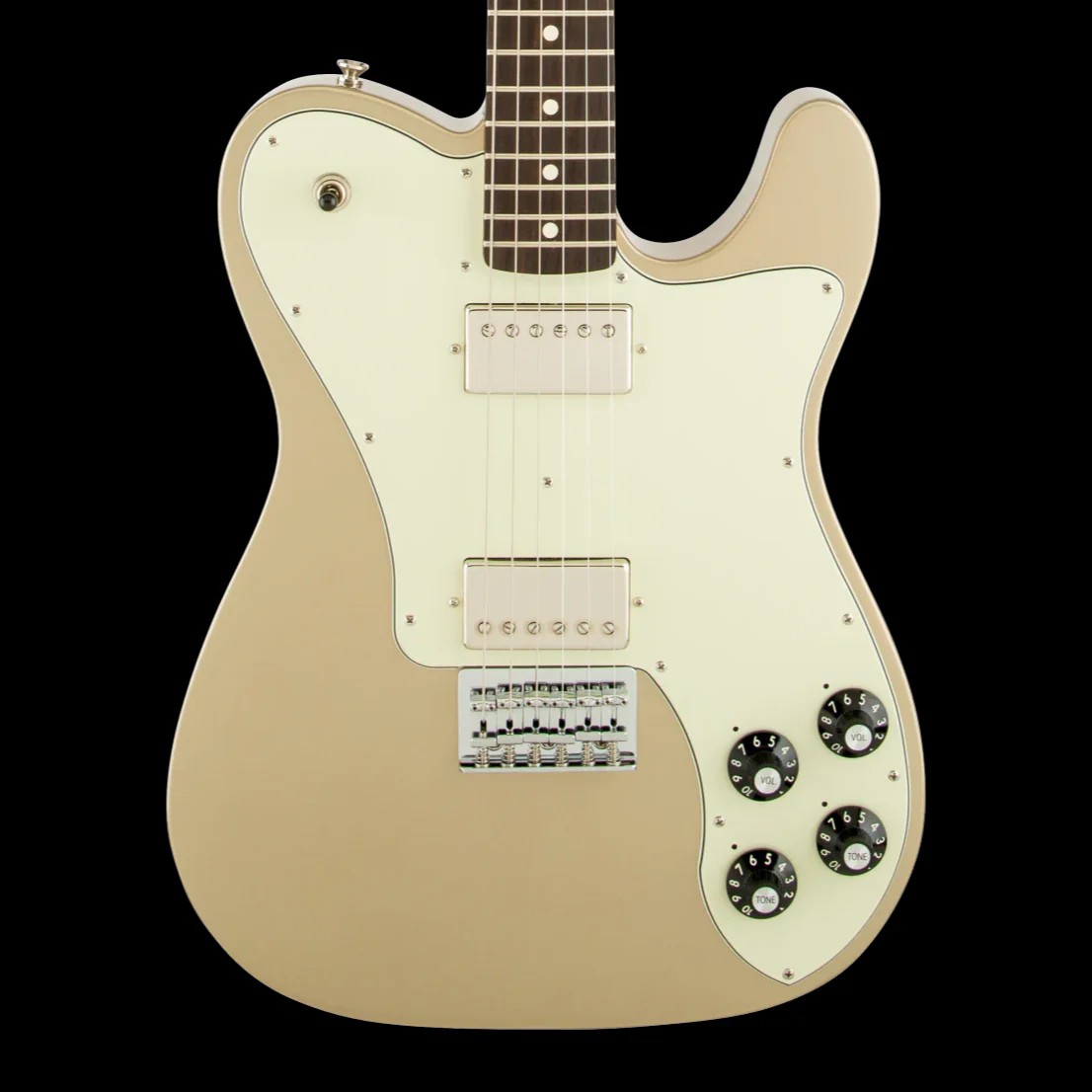 Fender Artist Series Chris Shiflett Telecaster Deluxe Shoreline Gold with Case Demo