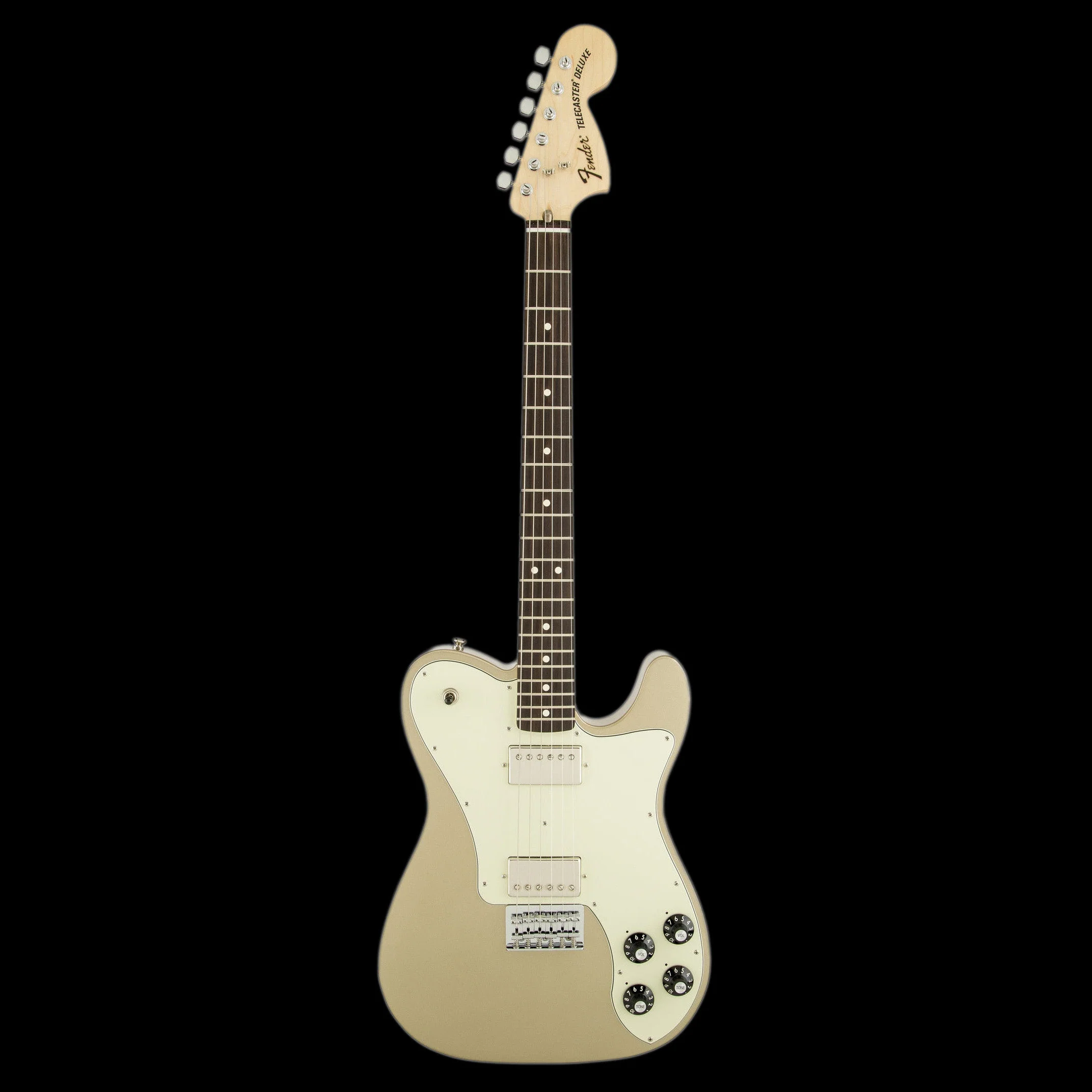 Fender Artist Series Chris Shiflett Telecaster Deluxe Shoreline Gold with Case Demo - Image 2