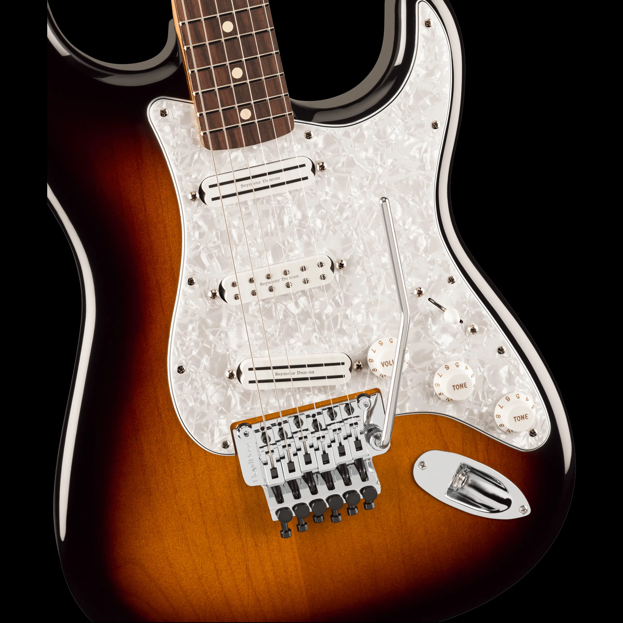 Fender Artist Series Dave Murray Signature Stratocaster 2-Tone Sunburst Iron Maiden \m/ \m/ With Bag - Image 4