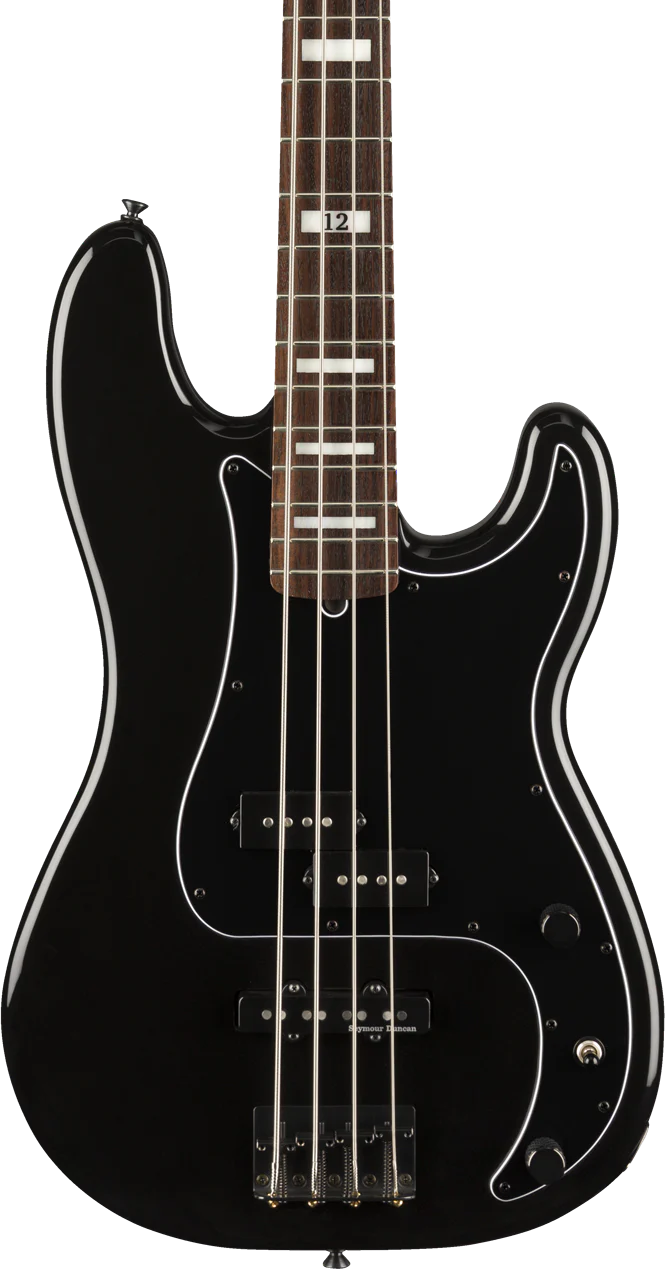 Fender Artist Series Duff McKagan Deluxe Precision Bass Rosewood Fingerboard Black
