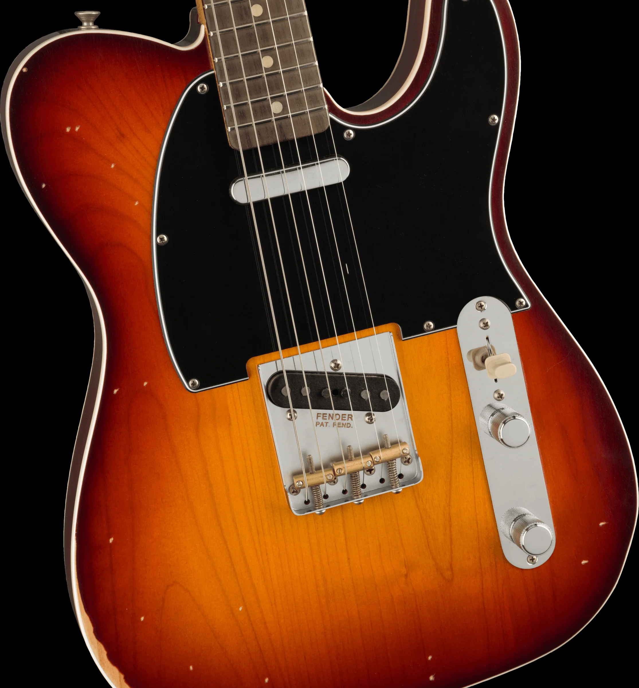 Fender Artist Series Jason Isbell Custom Telecaster Chocolate Burst with Gig Bag - Image 3