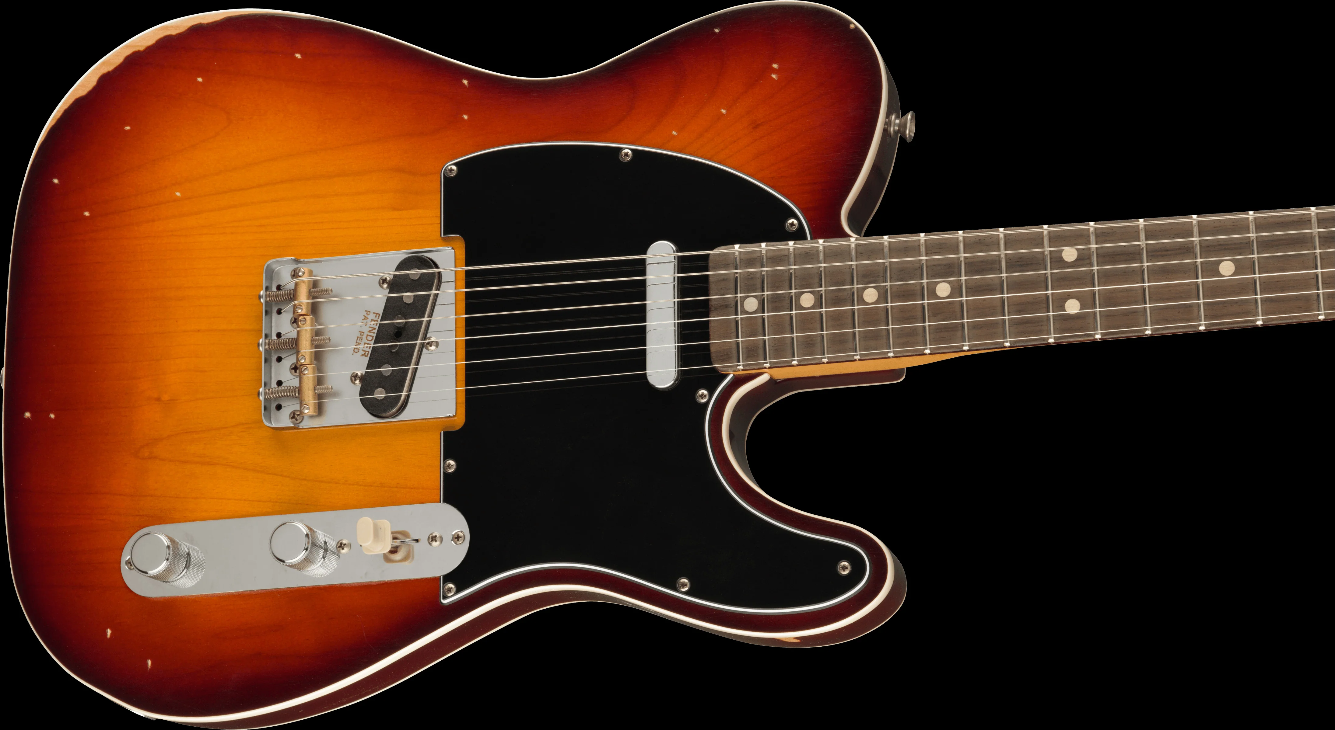 Fender Artist Series Jason Isbell Custom Telecaster Chocolate Burst with Gig Bag - Image 4