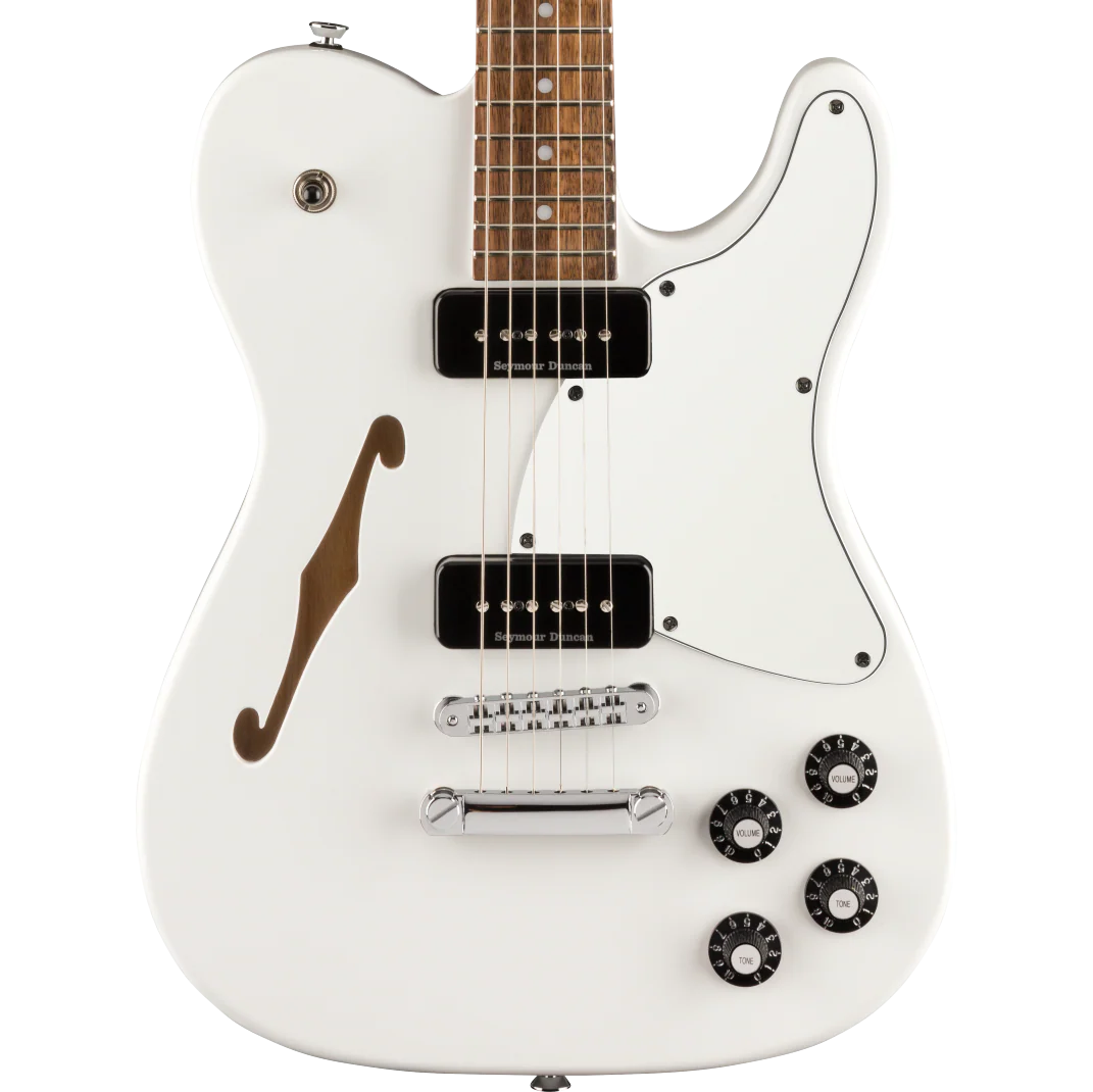 Fender Artist Series Jim Adkins JA-90 Telecaster Thinline Laurel Fingerboard White Electric Guitar