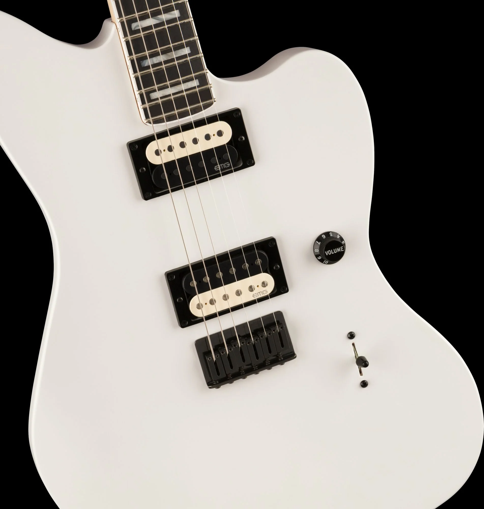 Fender Artist Series Jim Root Jazzmaster V4 Flat White with Case - Image 3