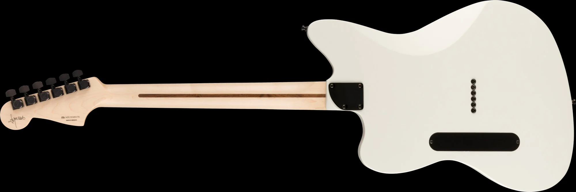 Fender Artist Series Jim Root Jazzmaster V4 Flat White with Case - Image 5