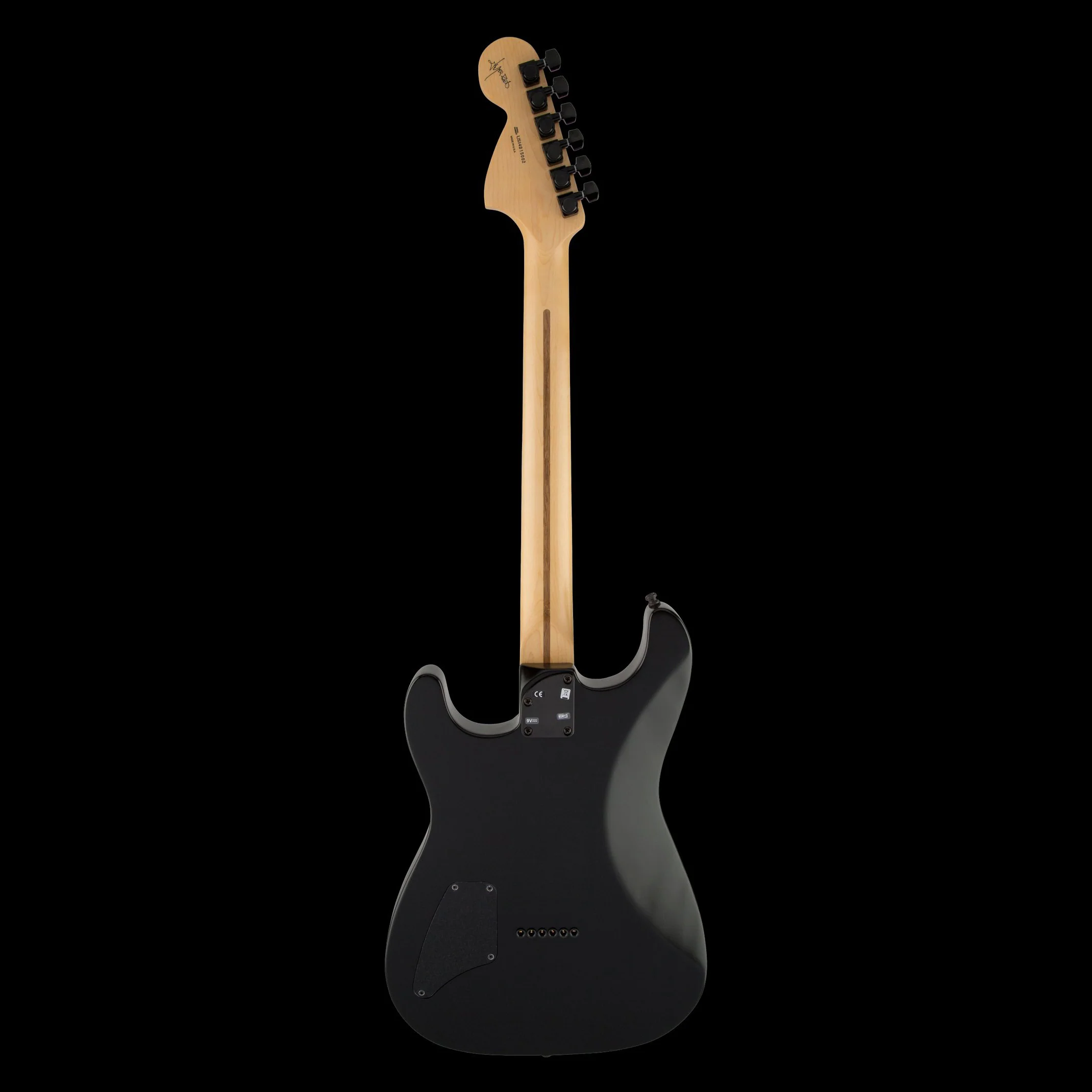 Fender Artist Series Jim Root Stratocaster Flat Black Guitar With Case - Demo - Image 6