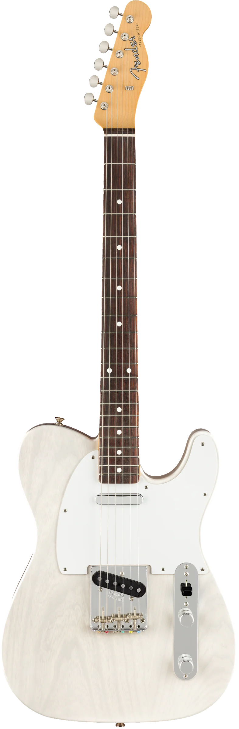 Fender Artist Series Jimmy Page Mirror Telecaster Electric Guitar White Blonde - Image 3