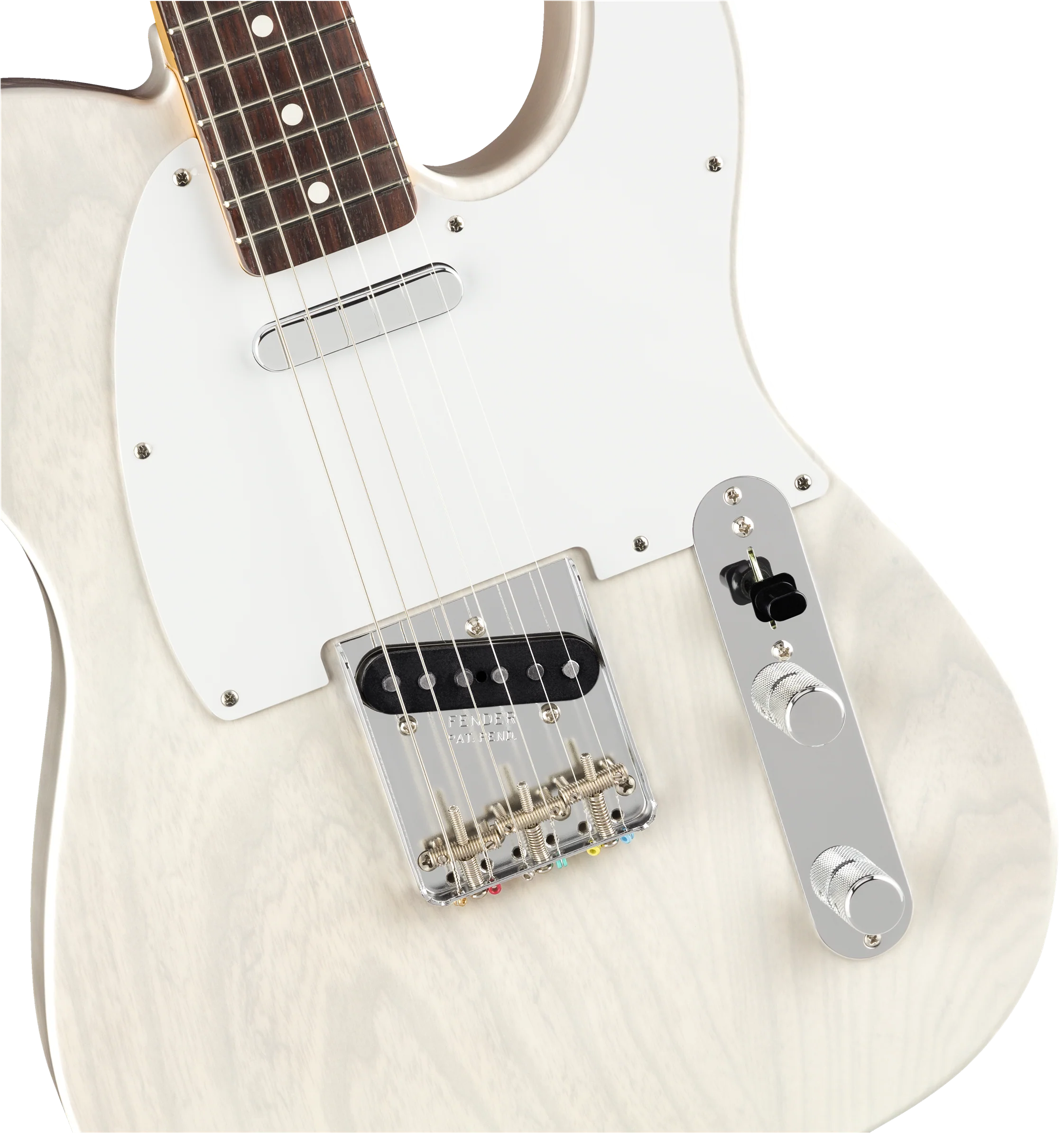 Fender Artist Series Jimmy Page Mirror Telecaster Electric Guitar White Blonde - Image 5