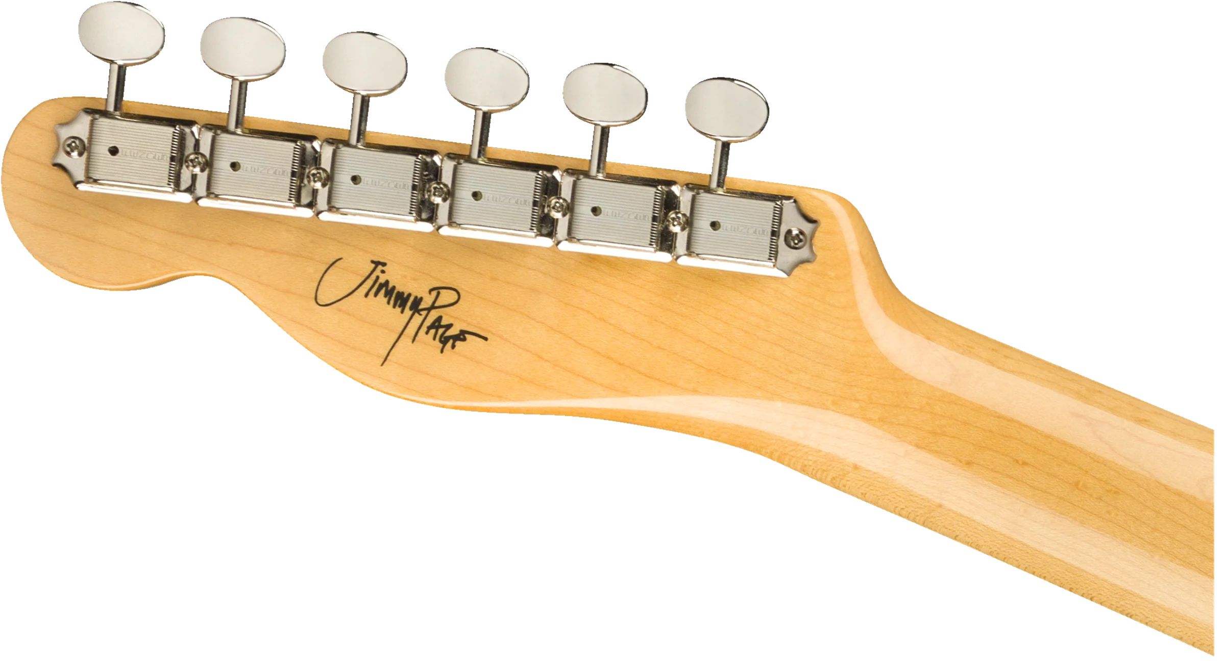 Fender Artist Series Jimmy Page Mirror Telecaster Electric Guitar White Blonde - Image 9