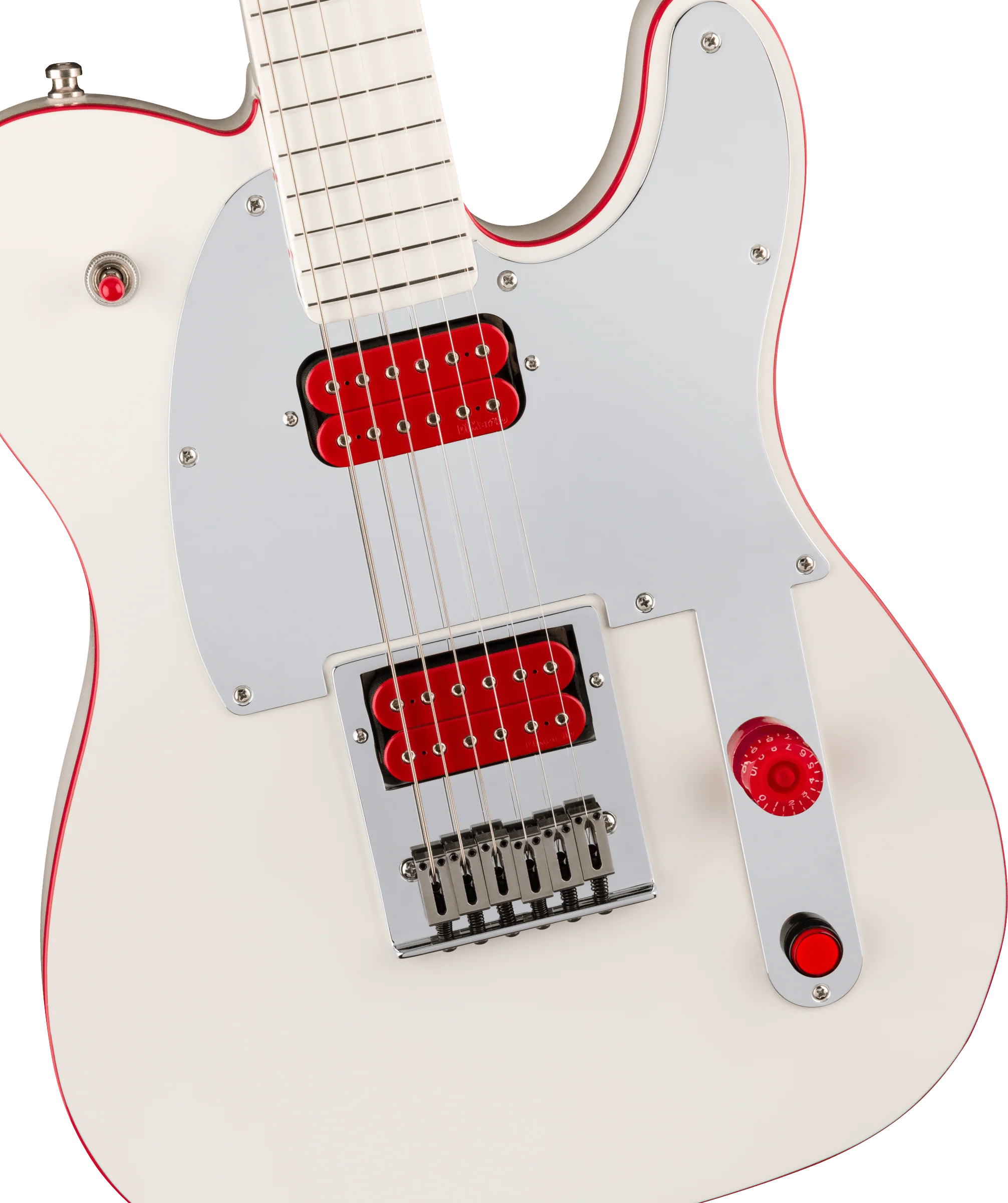 Fender Artist Series Limited Edition John 5 Ghost Telecaster Arctic White With Case - Image 3