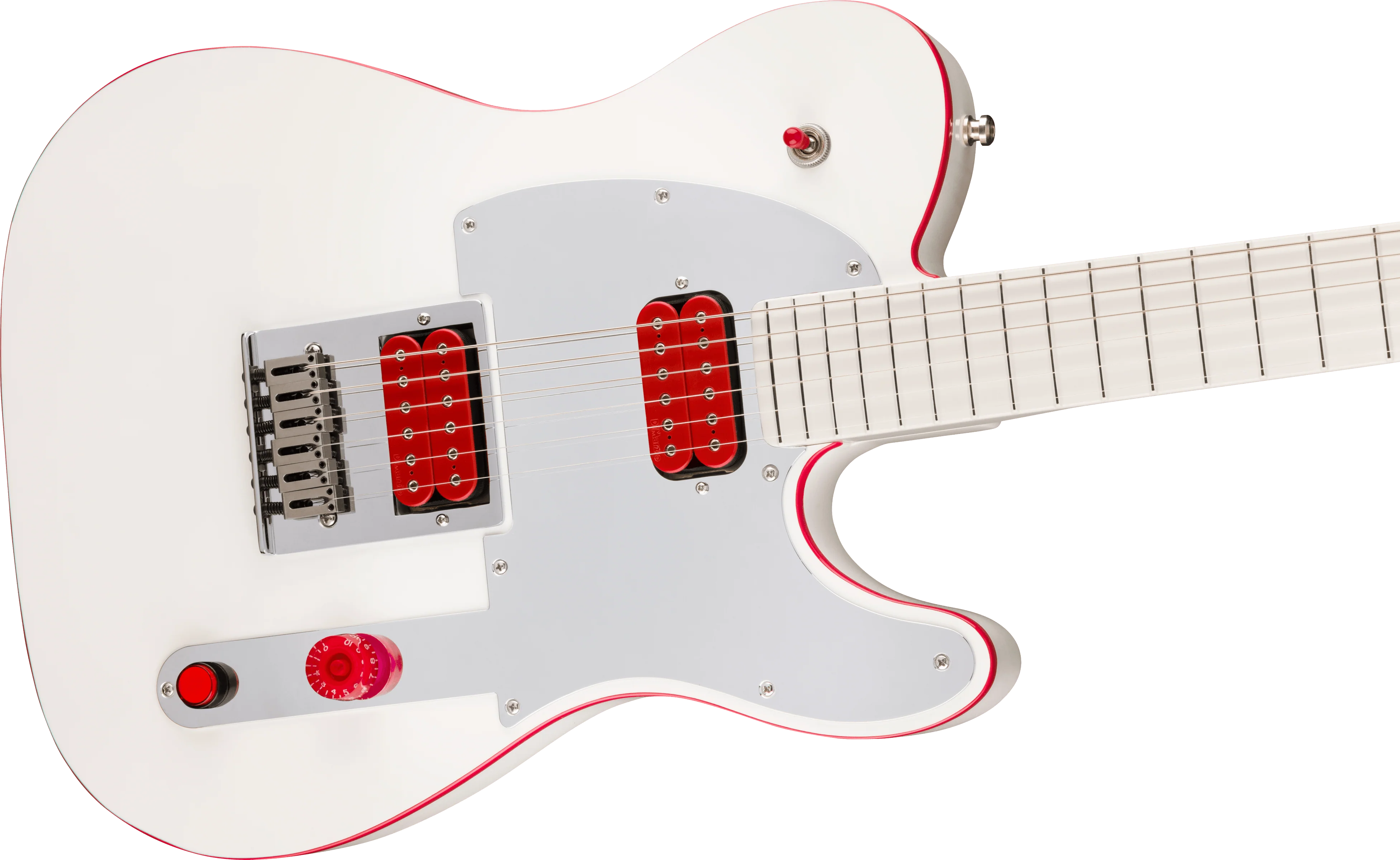 Fender Artist Series Limited Edition John 5 Ghost Telecaster Arctic White With Case - Image 4