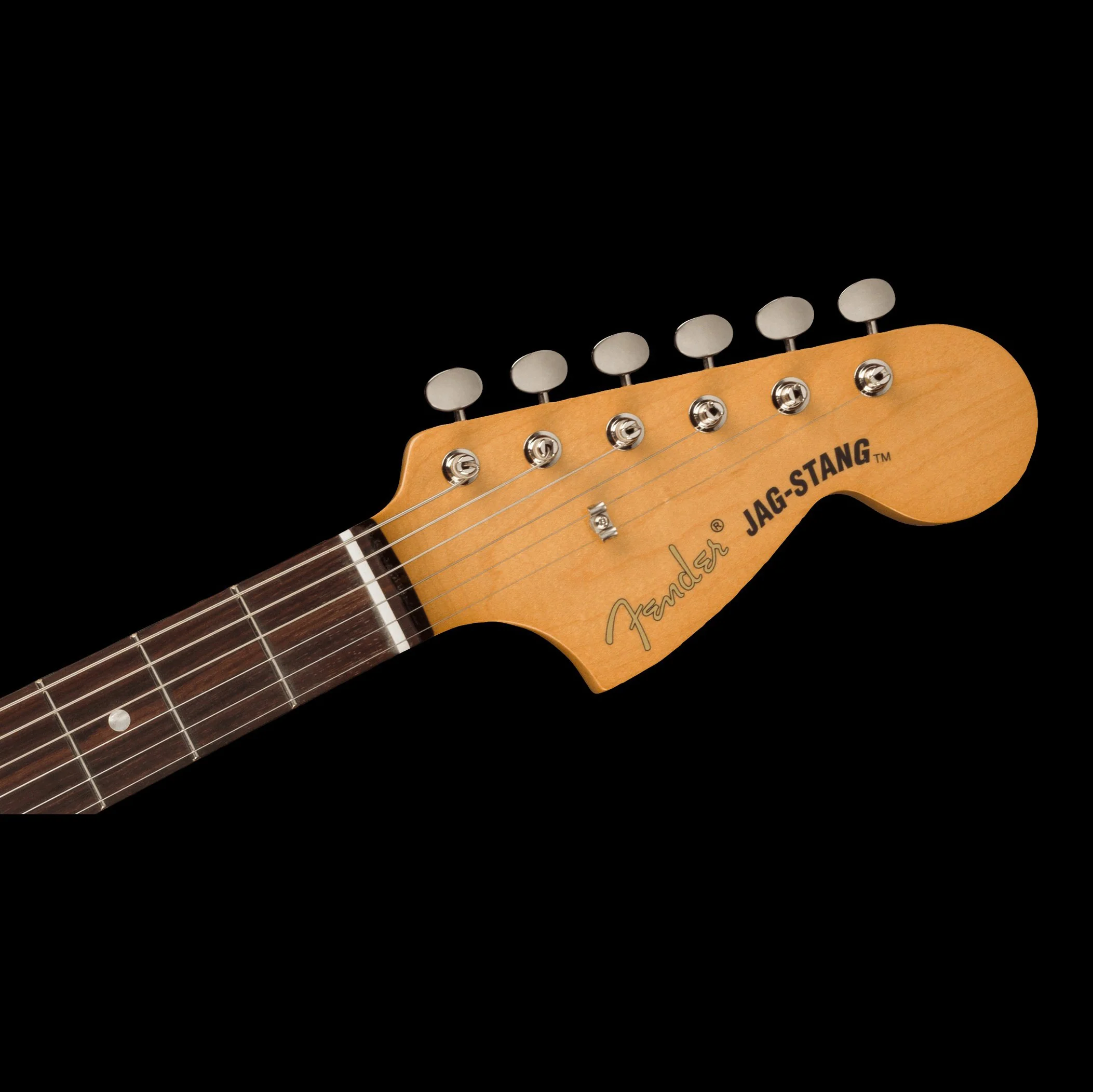 Fender Artist Series Kurt Cobain Jag-Stang Rosewood Fiesta Red With Bag - Image 6