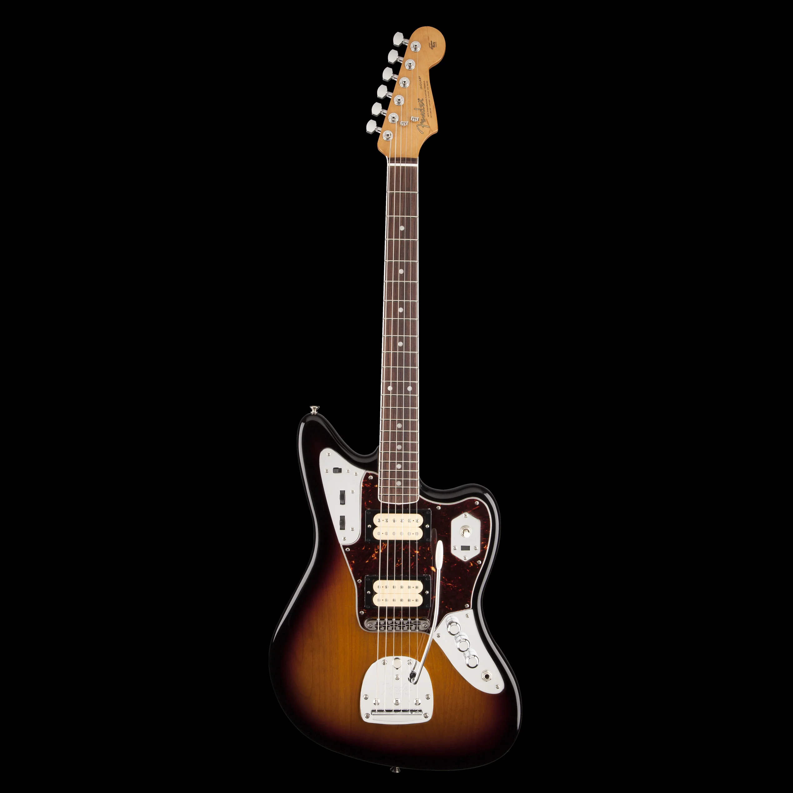 Fender Artist Series Kurt Cobain Jaguar 3-Color Sunburst with Case - Image 2