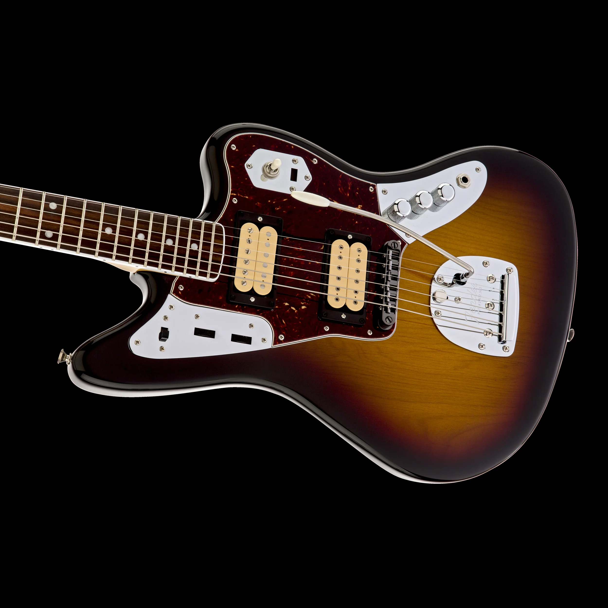 Fender Artist Series Kurt Cobain Jaguar 3-Color Sunburst with Case - Image 4