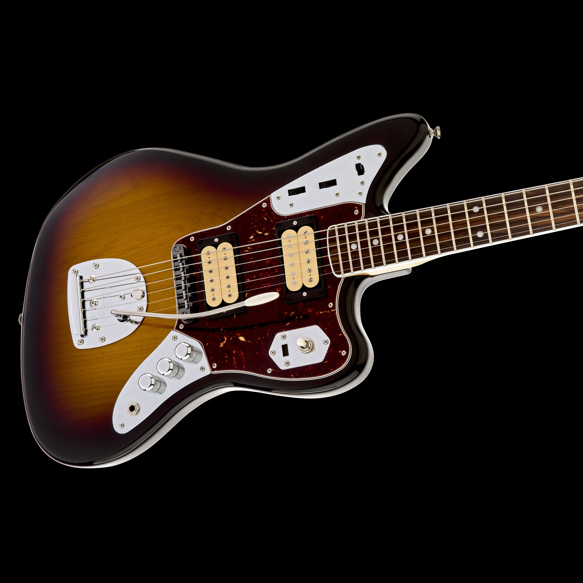 Fender Artist Series Kurt Cobain Jaguar 3-Color Sunburst with Case - Image 5