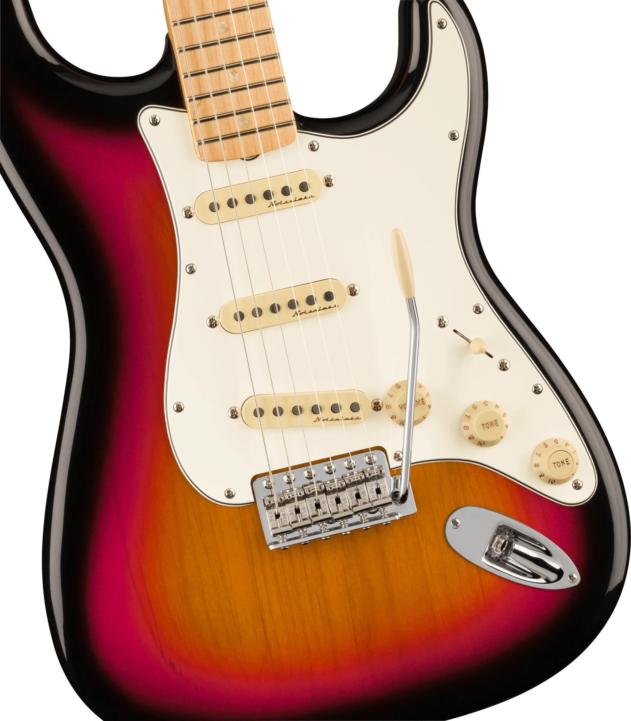 Fender Artist Series Steve Lacy People Pleaser Stratocaster Maple Board Chaos Burst W/ Case - Image 3