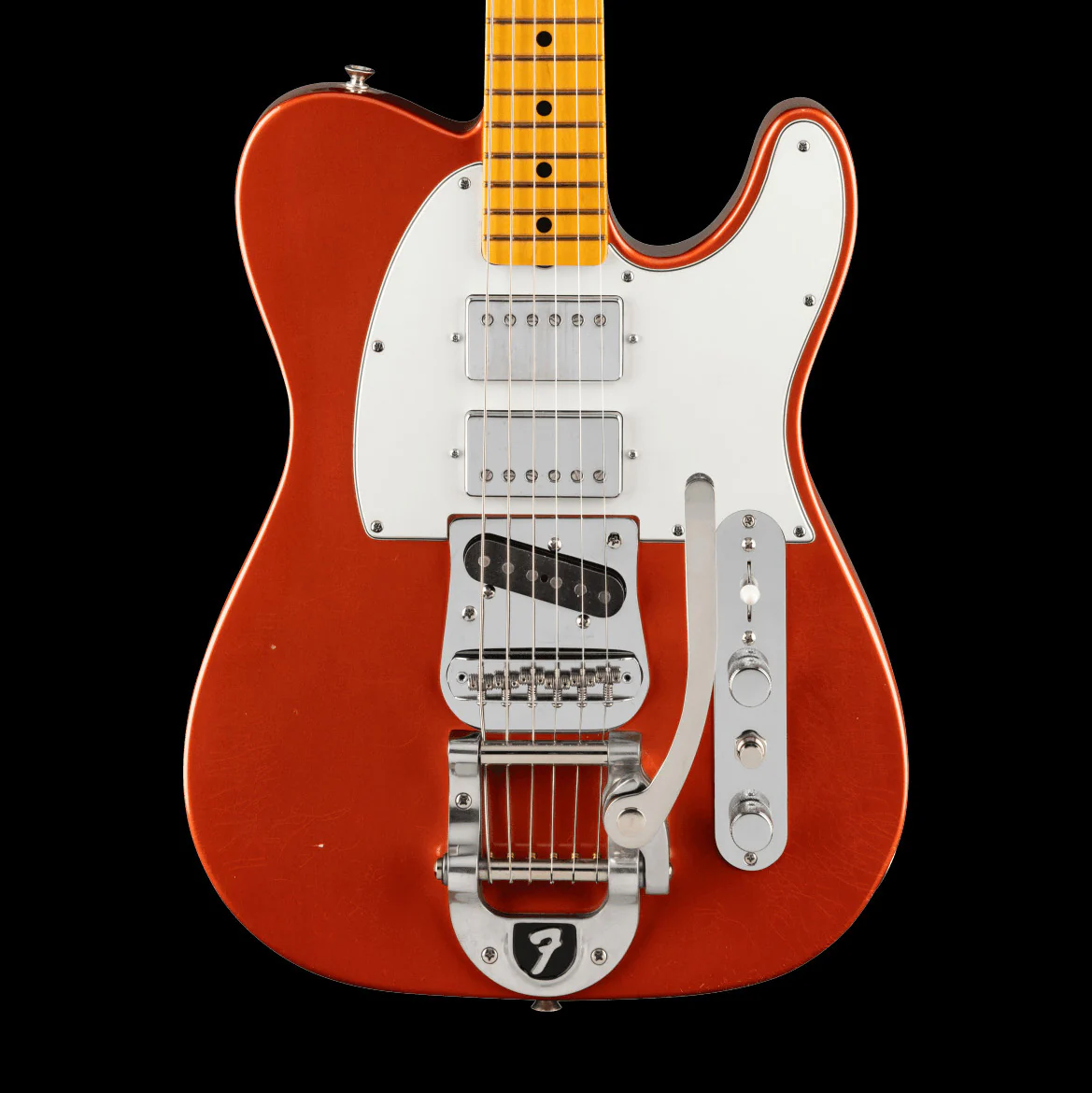 Fender Artist Series Stories Collection Mike Campbell Red Dog Telecaster Red Dog Red - Serial # MC250615 - Demo