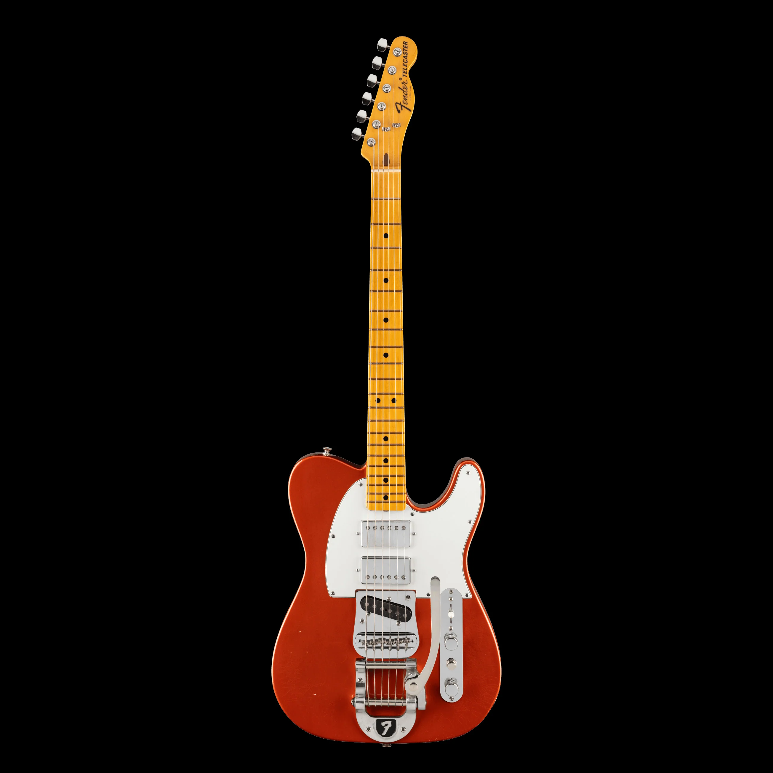 Fender Artist Series Stories Collection Mike Campbell Red Dog Telecaster Red Dog Red - Serial # MC250615 - Demo - Image 2