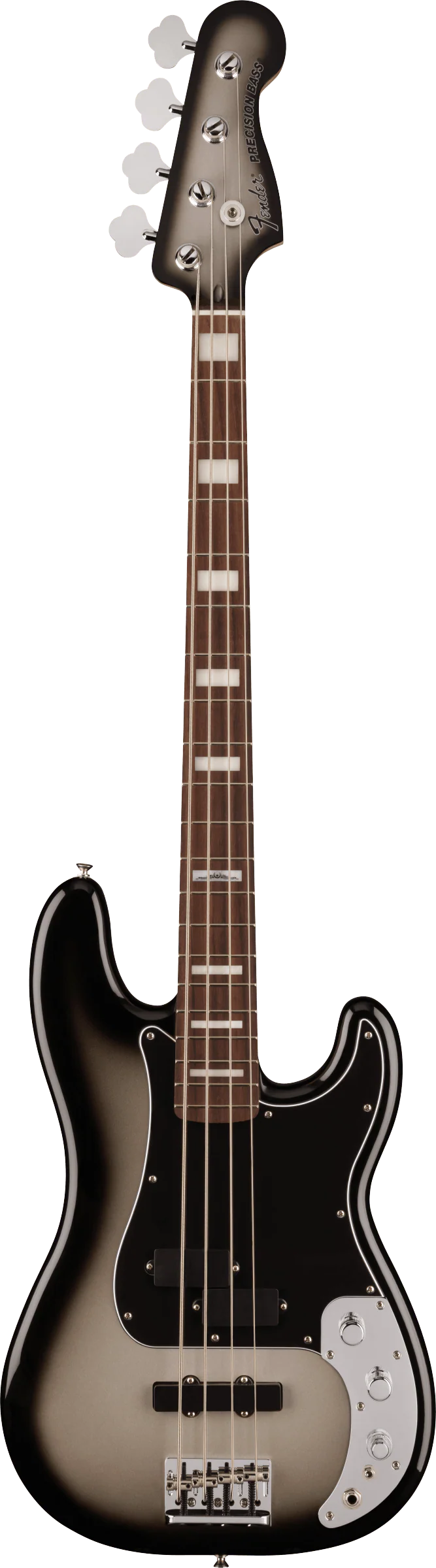 Fender Artist Series Troy Sanders Precision Bass Silverburst With Gig Bag - Image 2