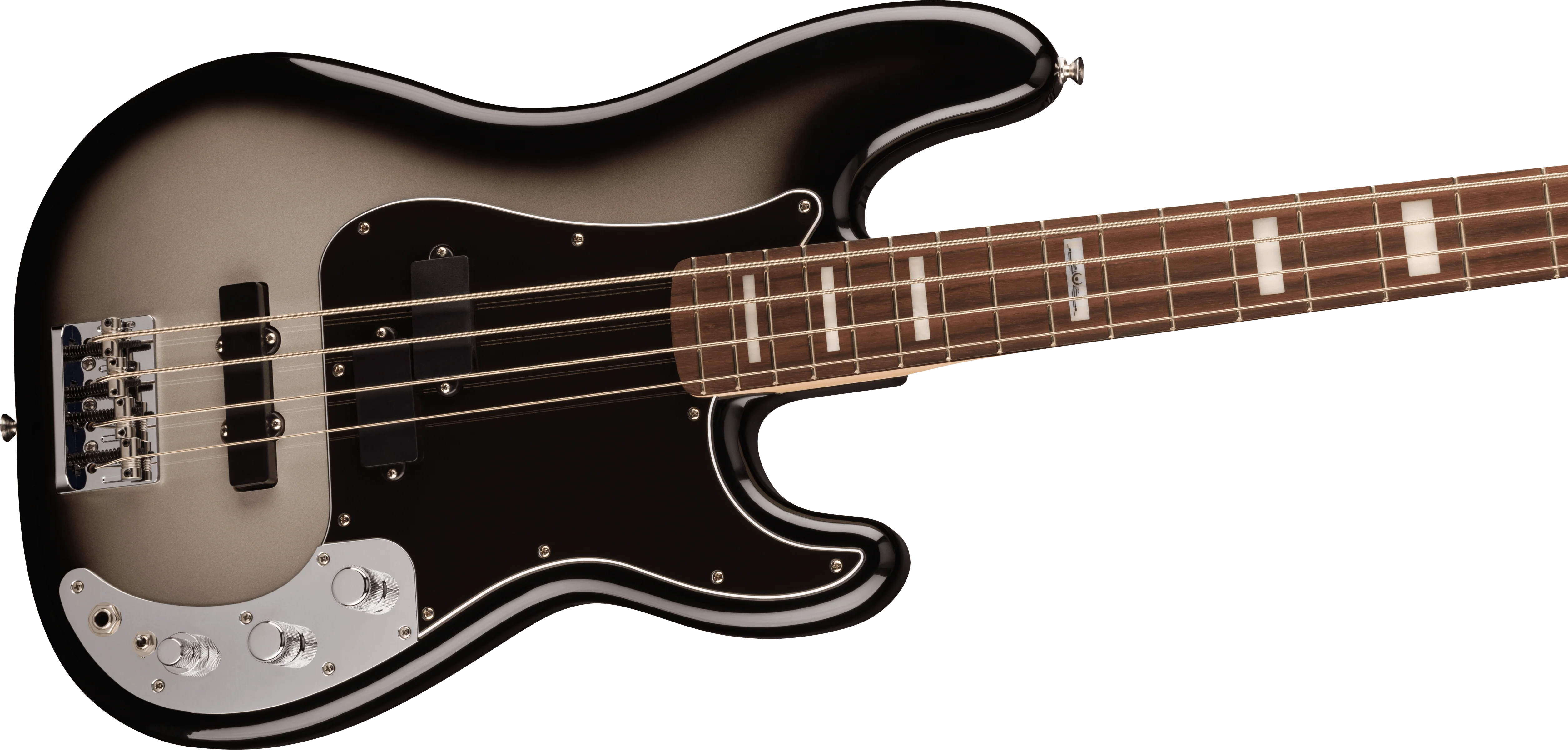 Fender Artist Series Troy Sanders Precision Bass Silverburst With Gig Bag - Image 4