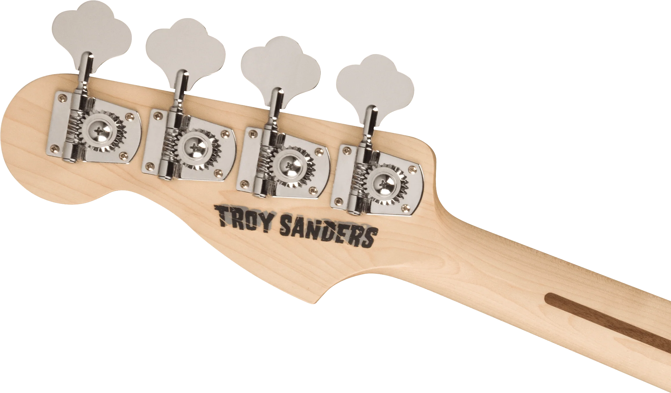 Fender Artist Series Troy Sanders Precision Bass Silverburst With Gig Bag - Image 7