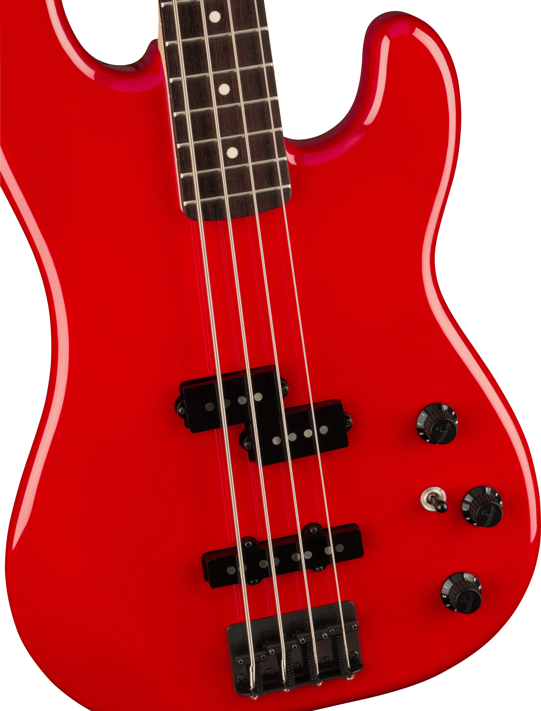 Fender Boxer Series PJ Bass Rosewood Fingerboard Torino Red With Bag - Image 3