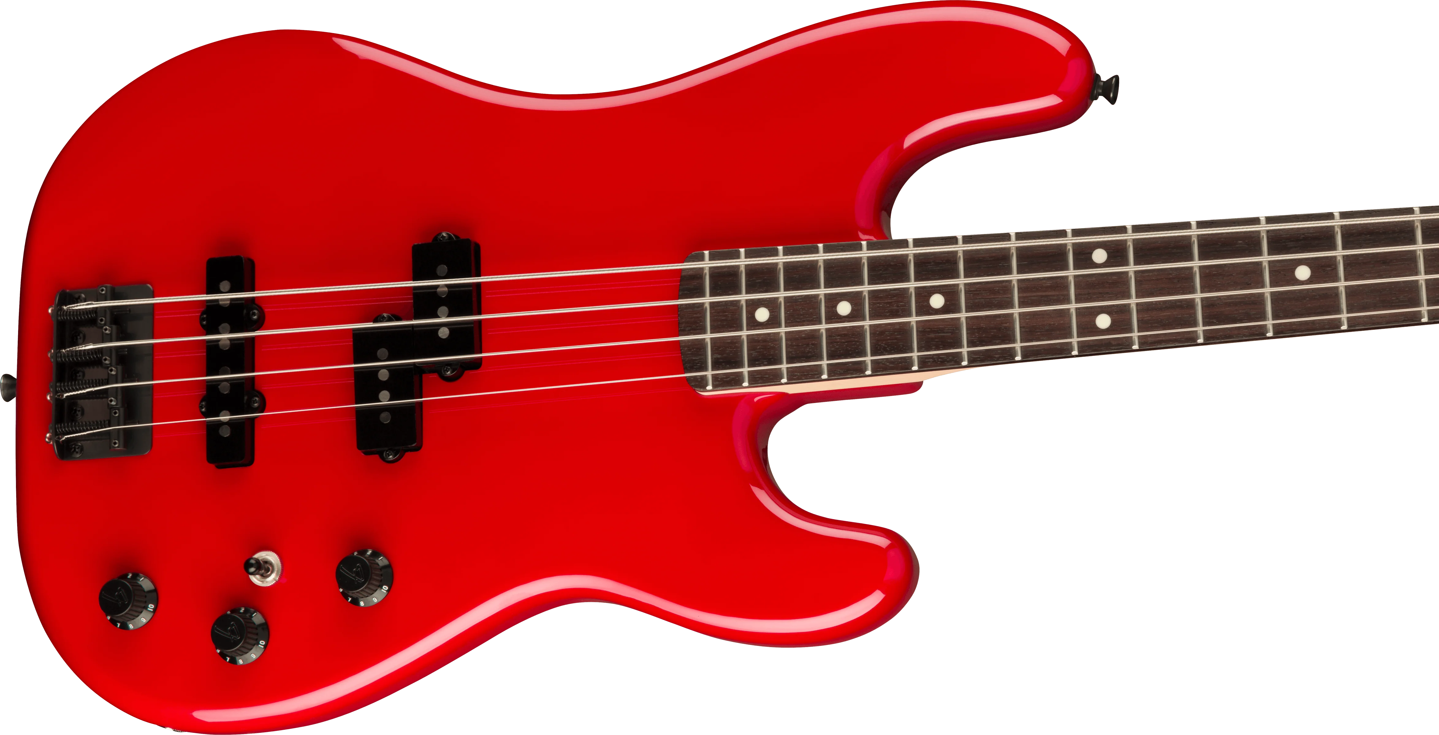 Fender Boxer Series PJ Bass Rosewood Fingerboard Torino Red With Bag - Image 4
