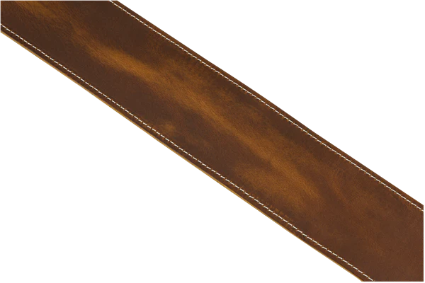 Fender Broken-In Leather Strap Tan 2.5" - Image 4