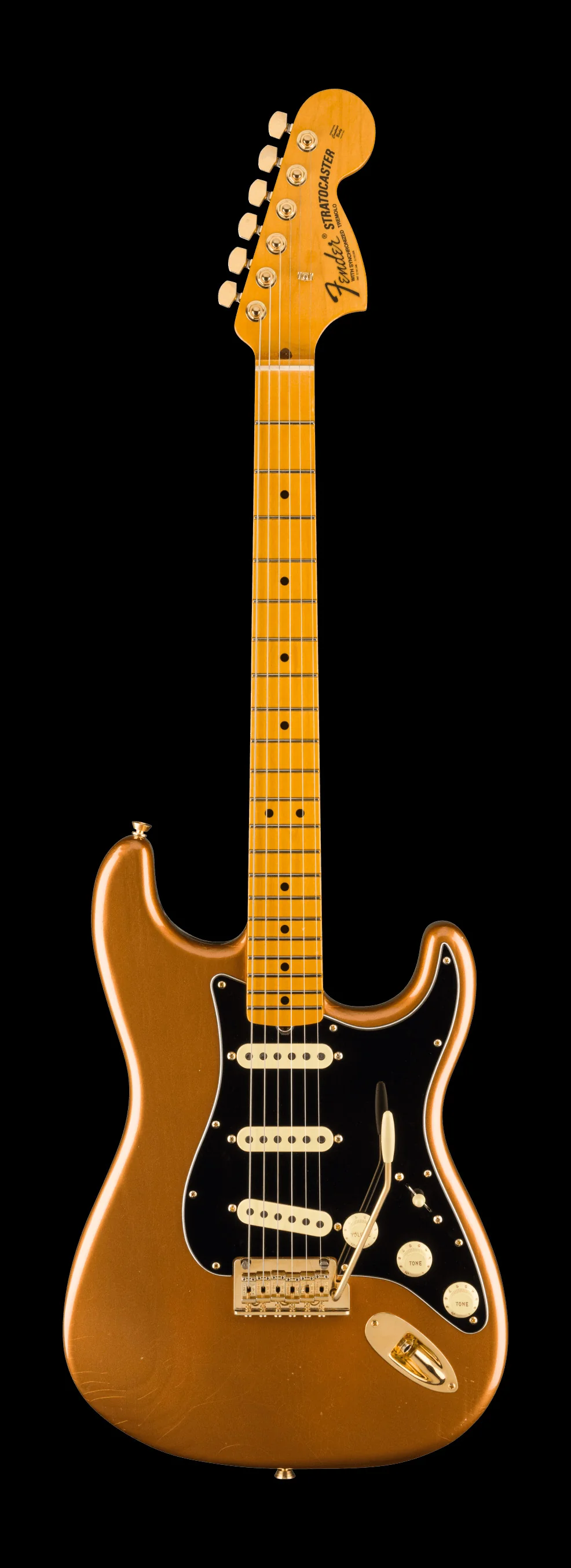 Fender Bruno Mars Stratocaster Mars Mocha with Case - Image 2