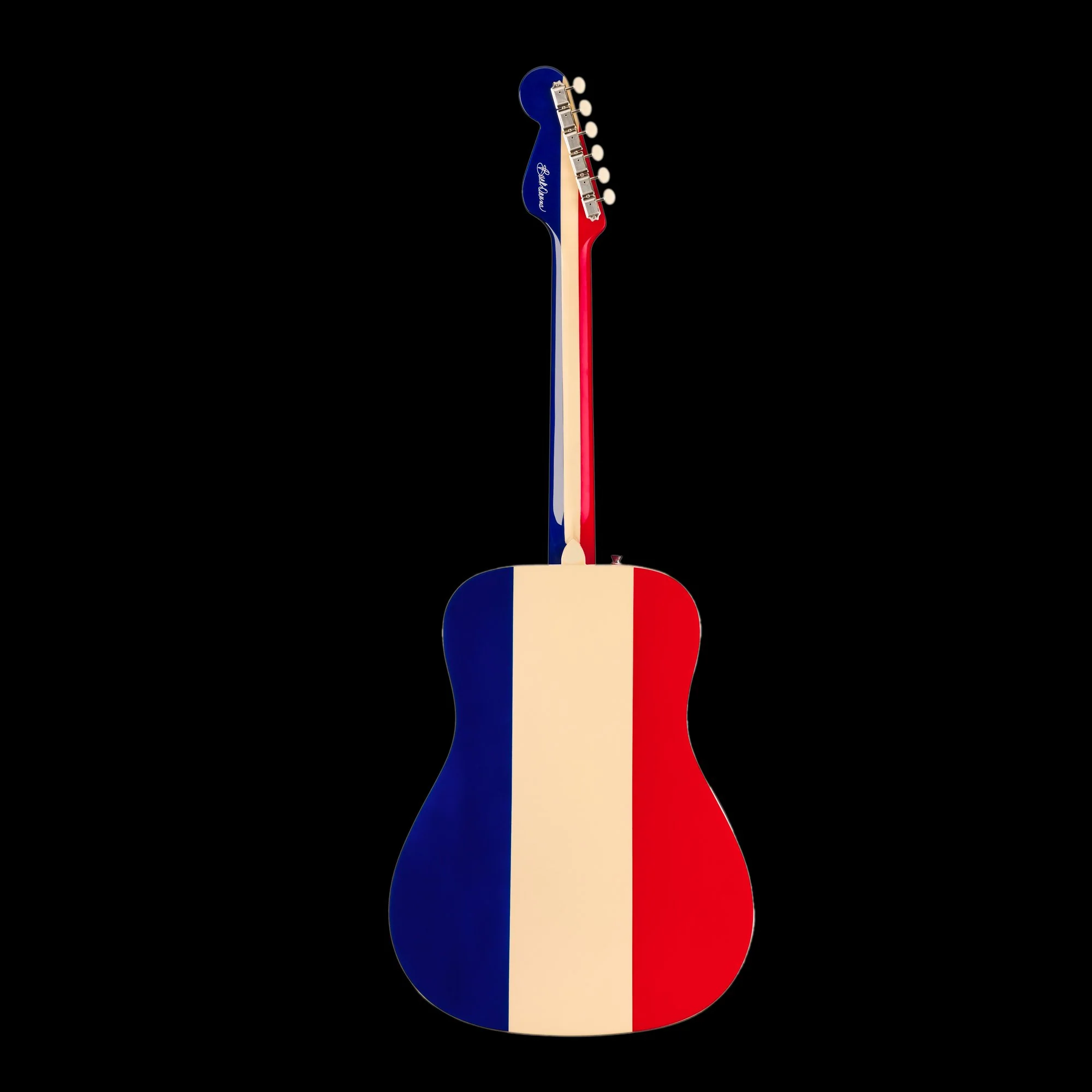 Fender Buck Owens Kingman Red White and Blue Acoustic Electric Guitar - Image 3