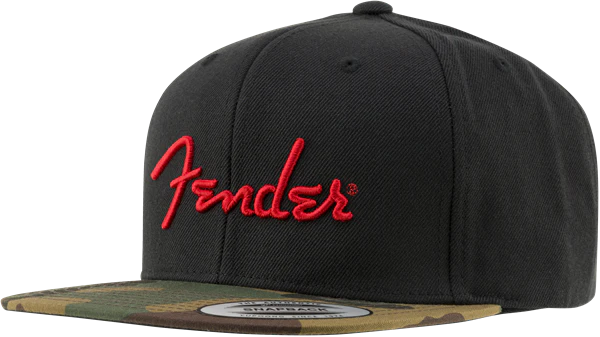 Fender Camo Flatbill Hat Camo One Size Fits Most - Image 4