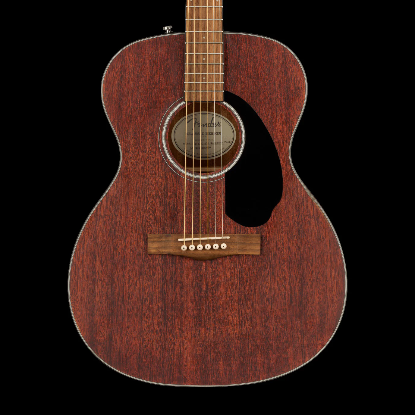 Fender CC-60S All Mahogany Acoustic Guitar