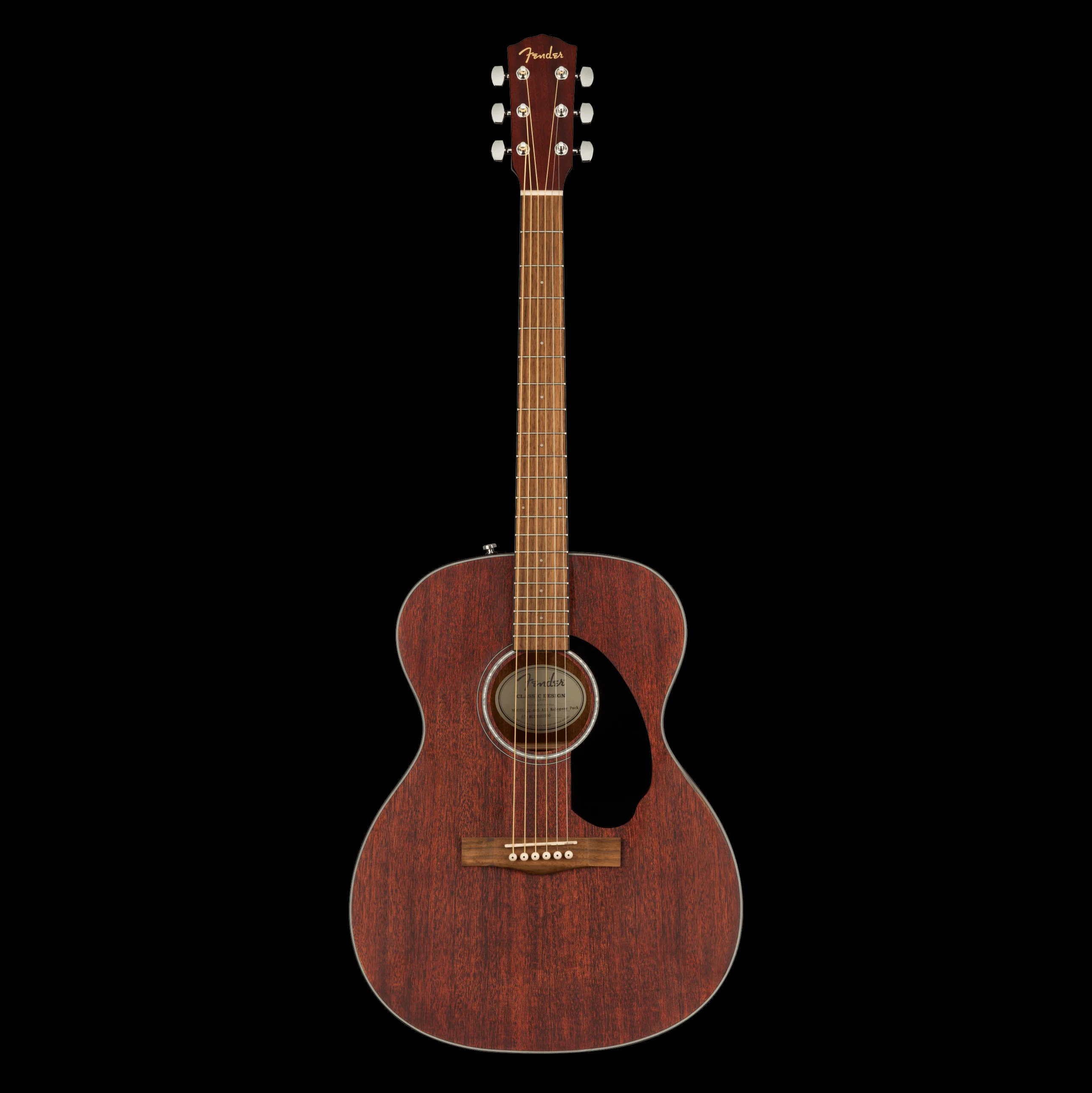 Fender CC-60S All Mahogany Acoustic Guitar - Image 3