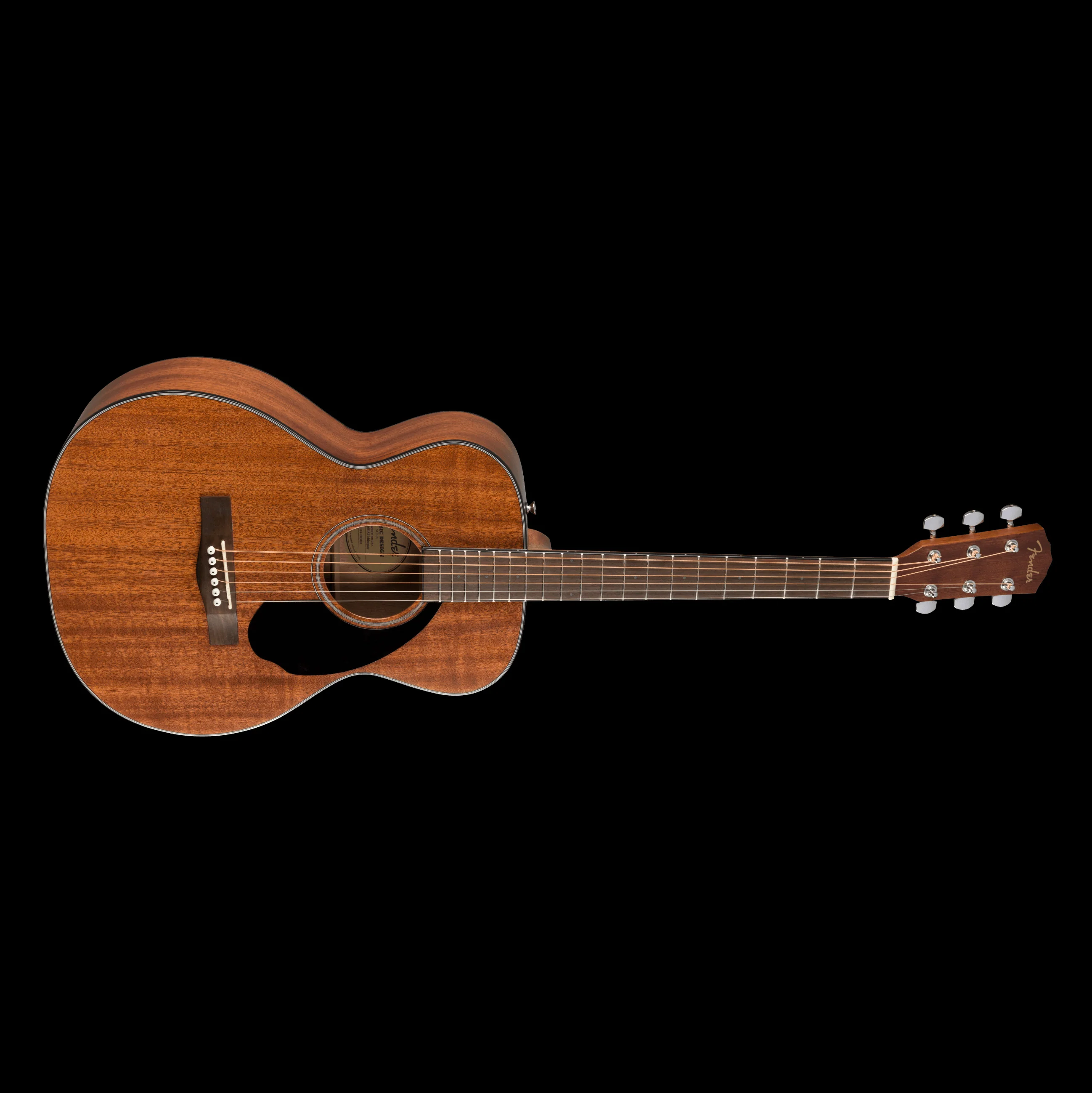 Fender CC-60S All Mahogany Acoustic Guitar - Image 5