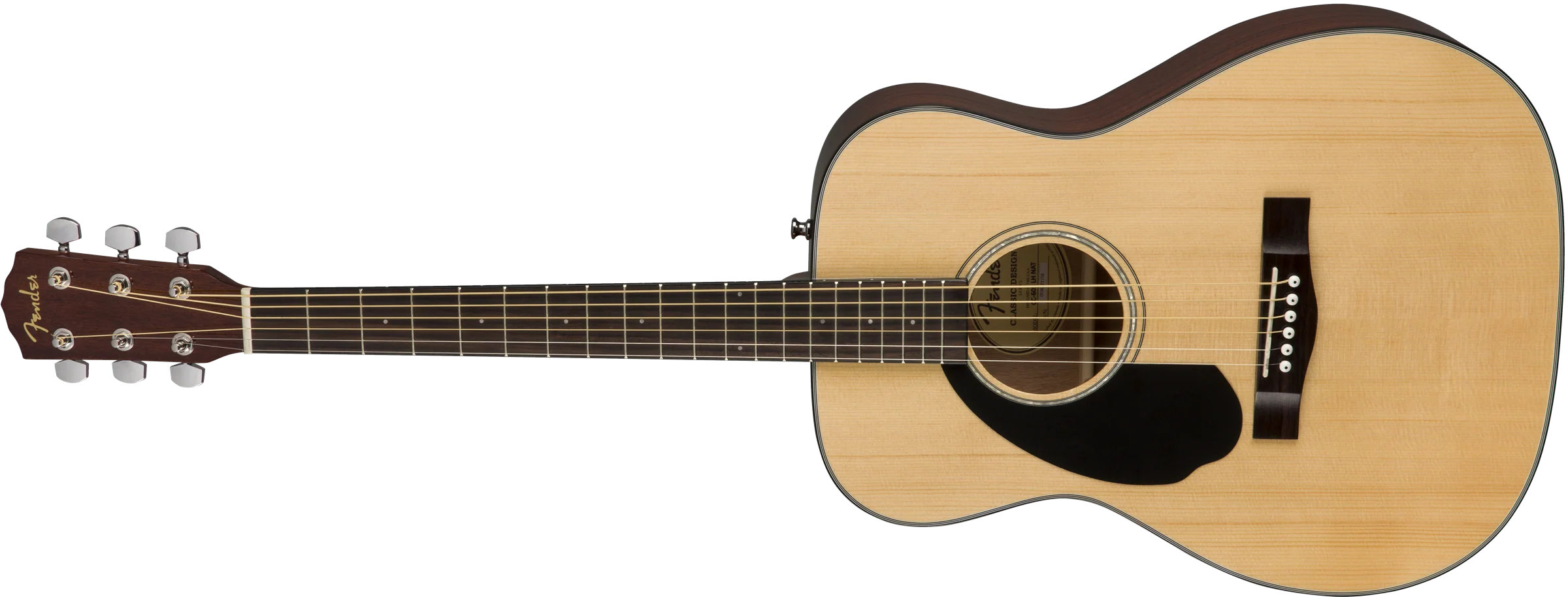 Fender CC-60S Concert LH Walnut Fingerboard Natural - Image 3