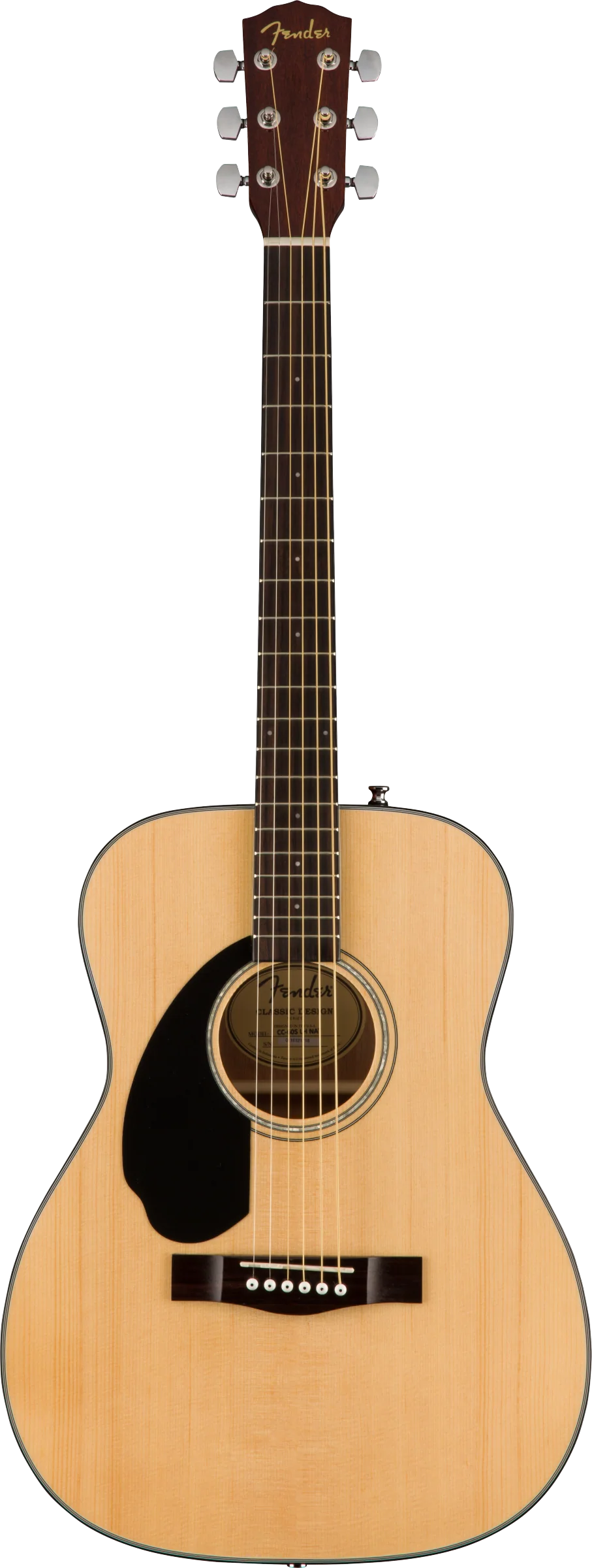 Fender CC-60S Left-Handed Natural Acoustic Guitar - Image 2