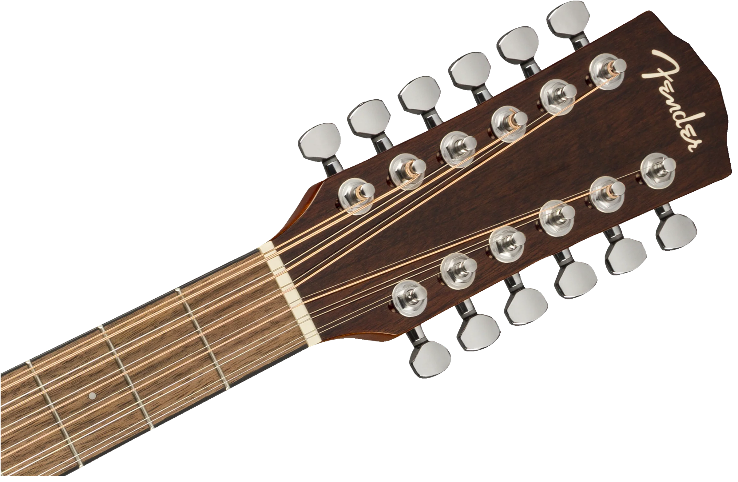 Fender CD-140SCE 12-String Walnut Fingerboard Natural Acoustic Guitar With Case - Image 7