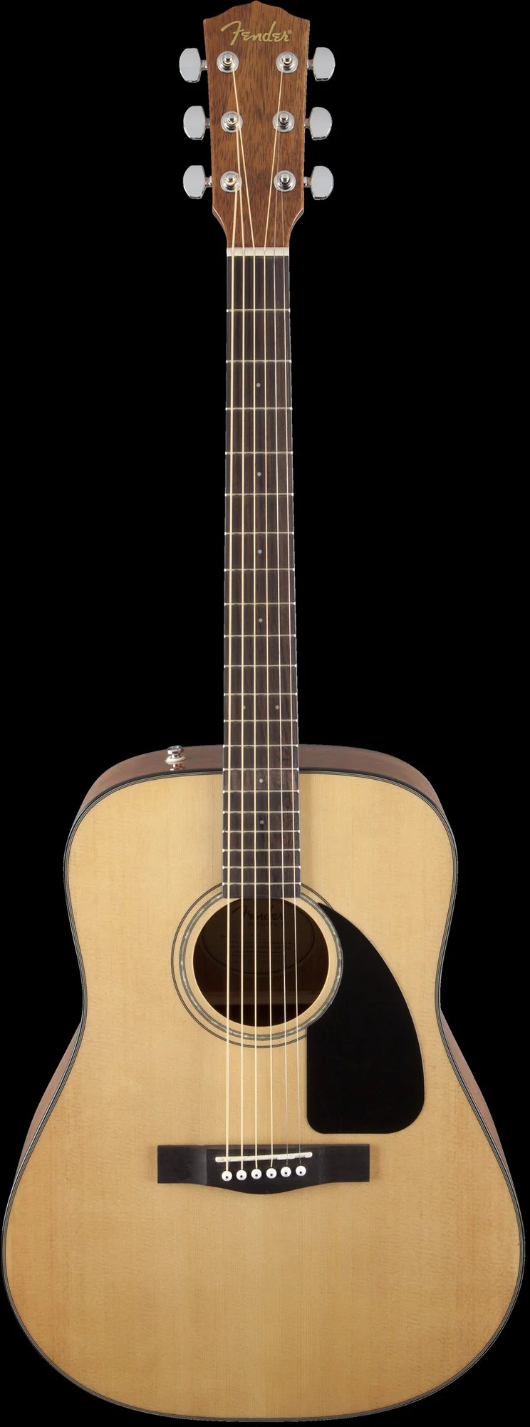 Fender CD-60 Dreadnought V3 Natural With Case - Image 3