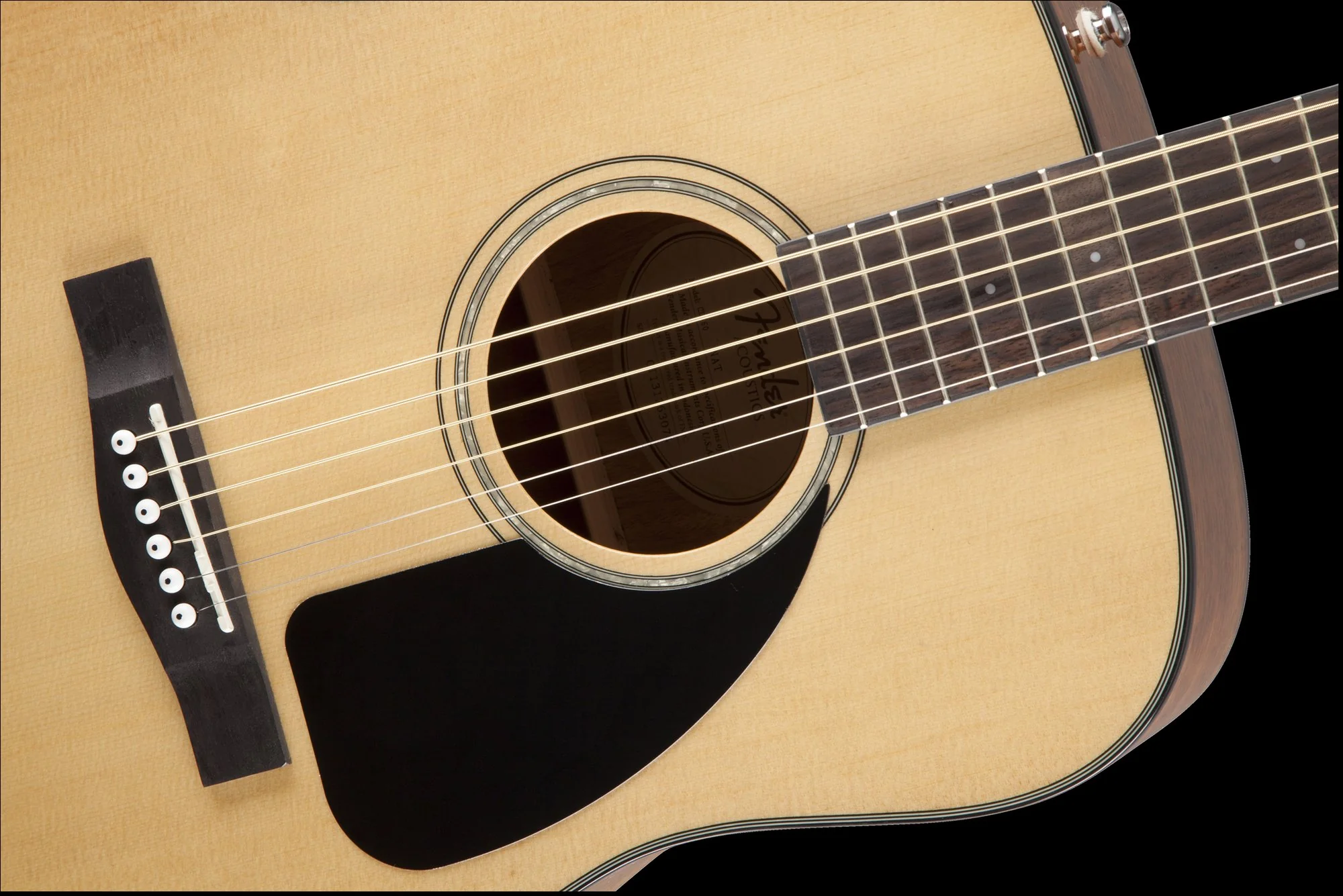 Fender CD-60 Dreadnought V3 Natural With Case - Image 4